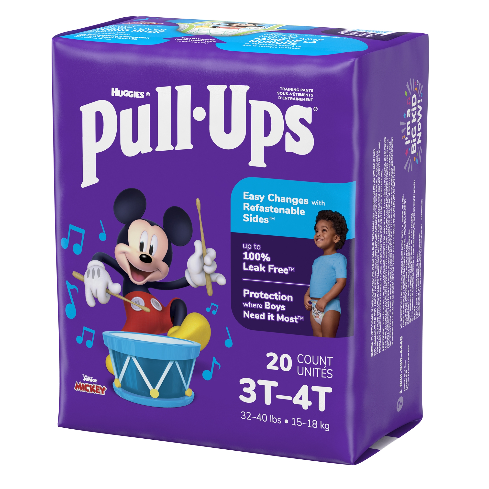 Huggies Pull-Ups® Learning Designs® for Boys Training Pants, 3T to 4T - Image 2