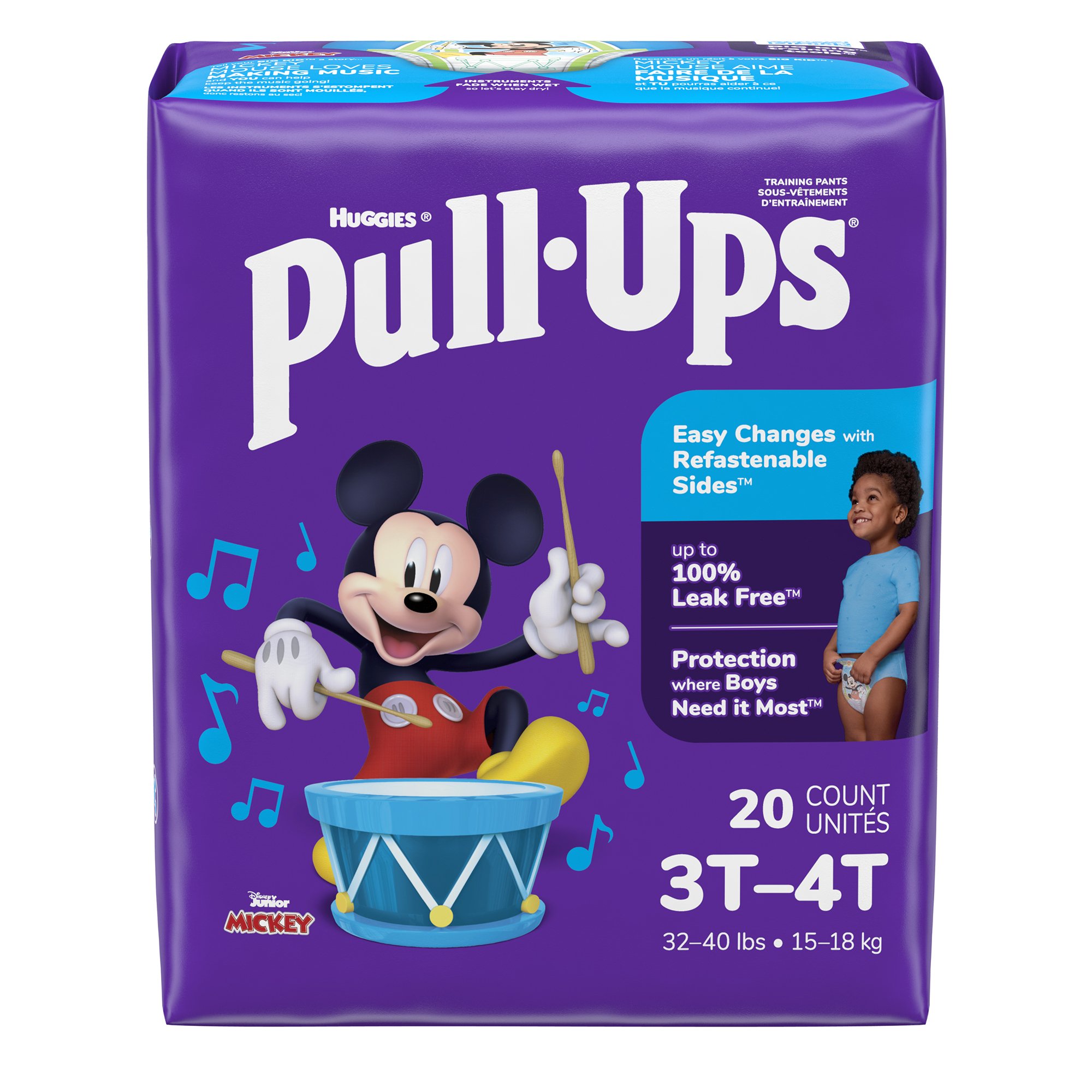 Huggies Pull-Ups® Learning Designs® for Boys Training Pants, 3T to 4T - Image 3