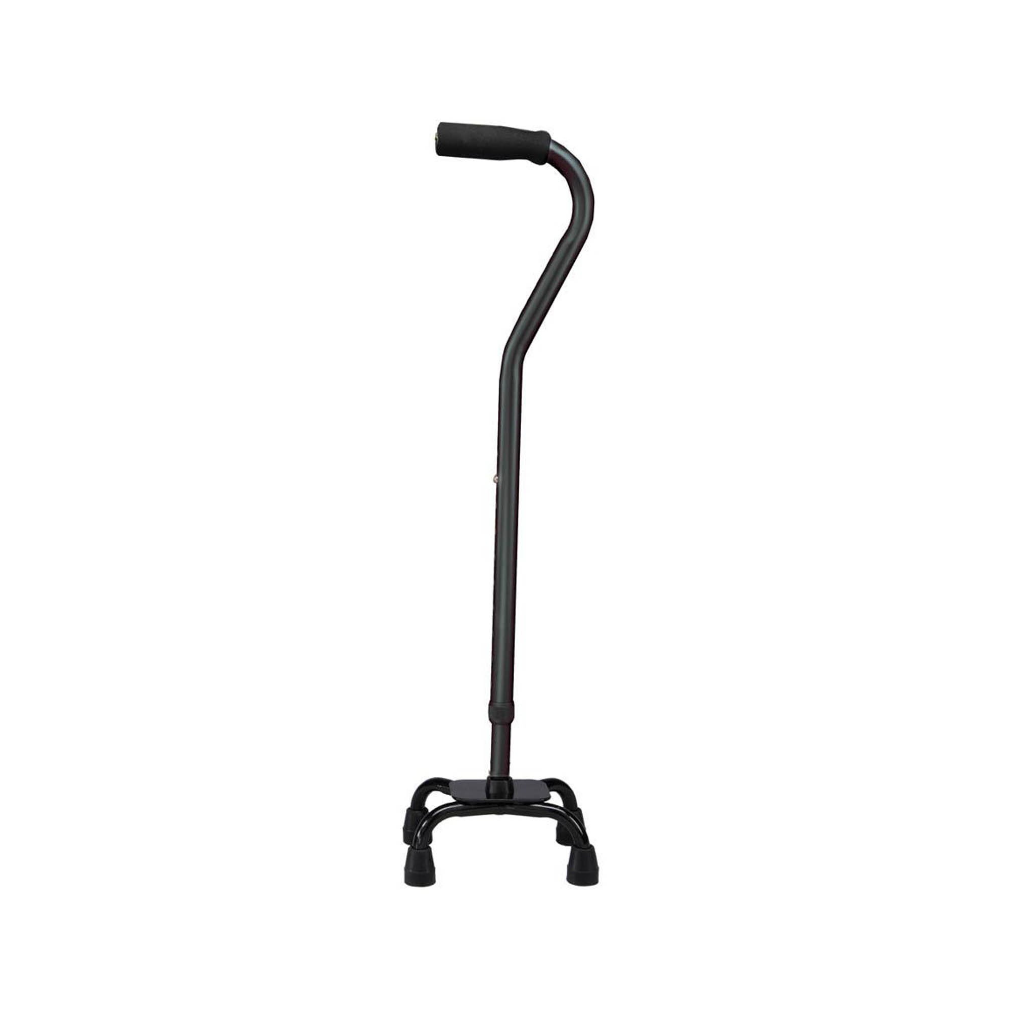 Carex® Small Base Designer Quad Cane, 28 to 37 Inch Height