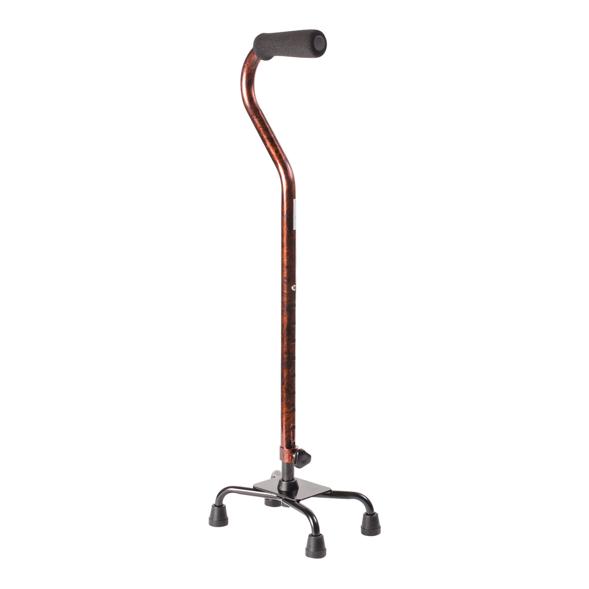 DMI® Adjustable Quad Cane, Copper Swirl