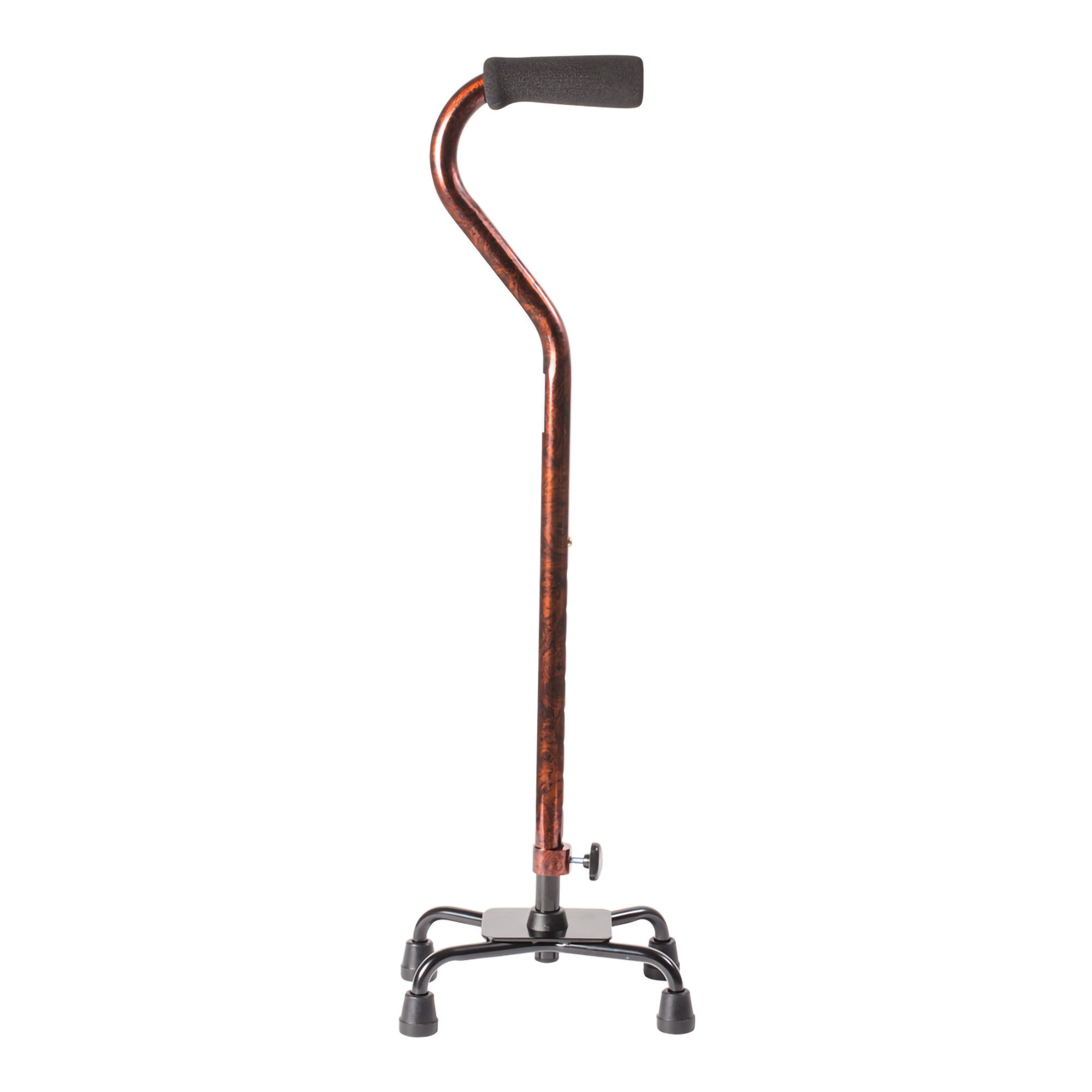 DMI® Adjustable Quad Cane, Copper Swirl - Image 2