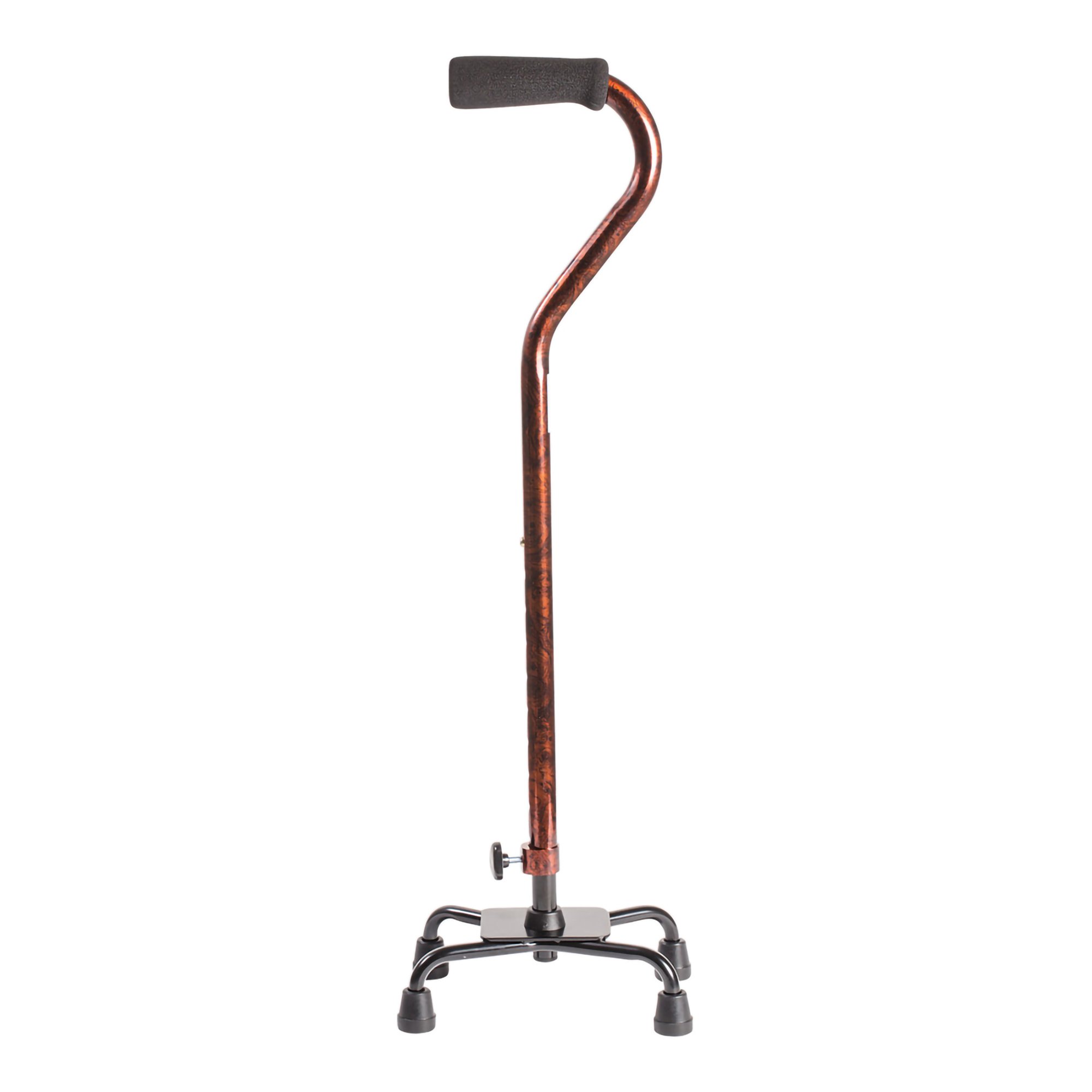 DMI® Adjustable Quad Cane, Copper Swirl - Image 3