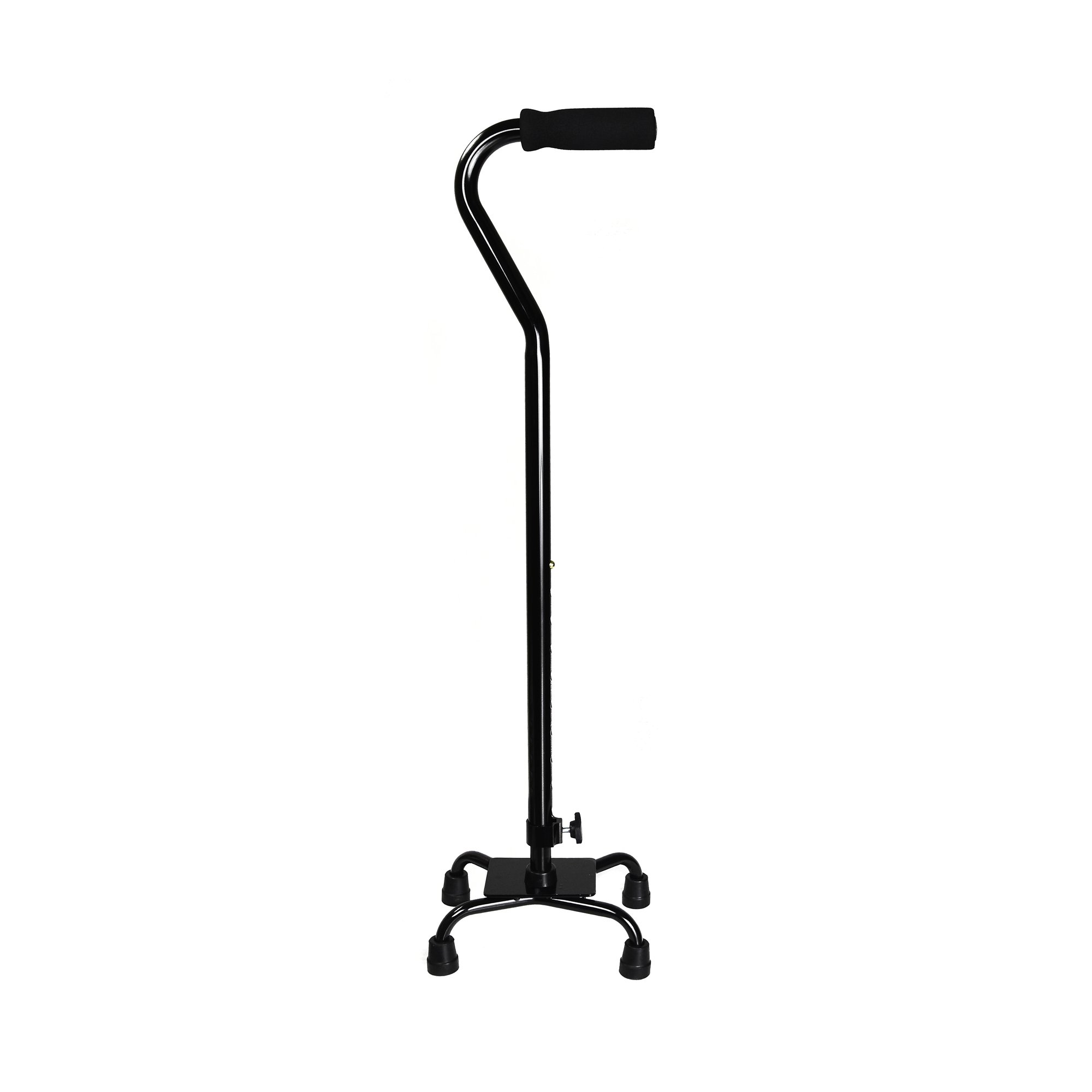 McKesson Adjustable Steel Offset Quad Cane, 30 - 39 Inch Height