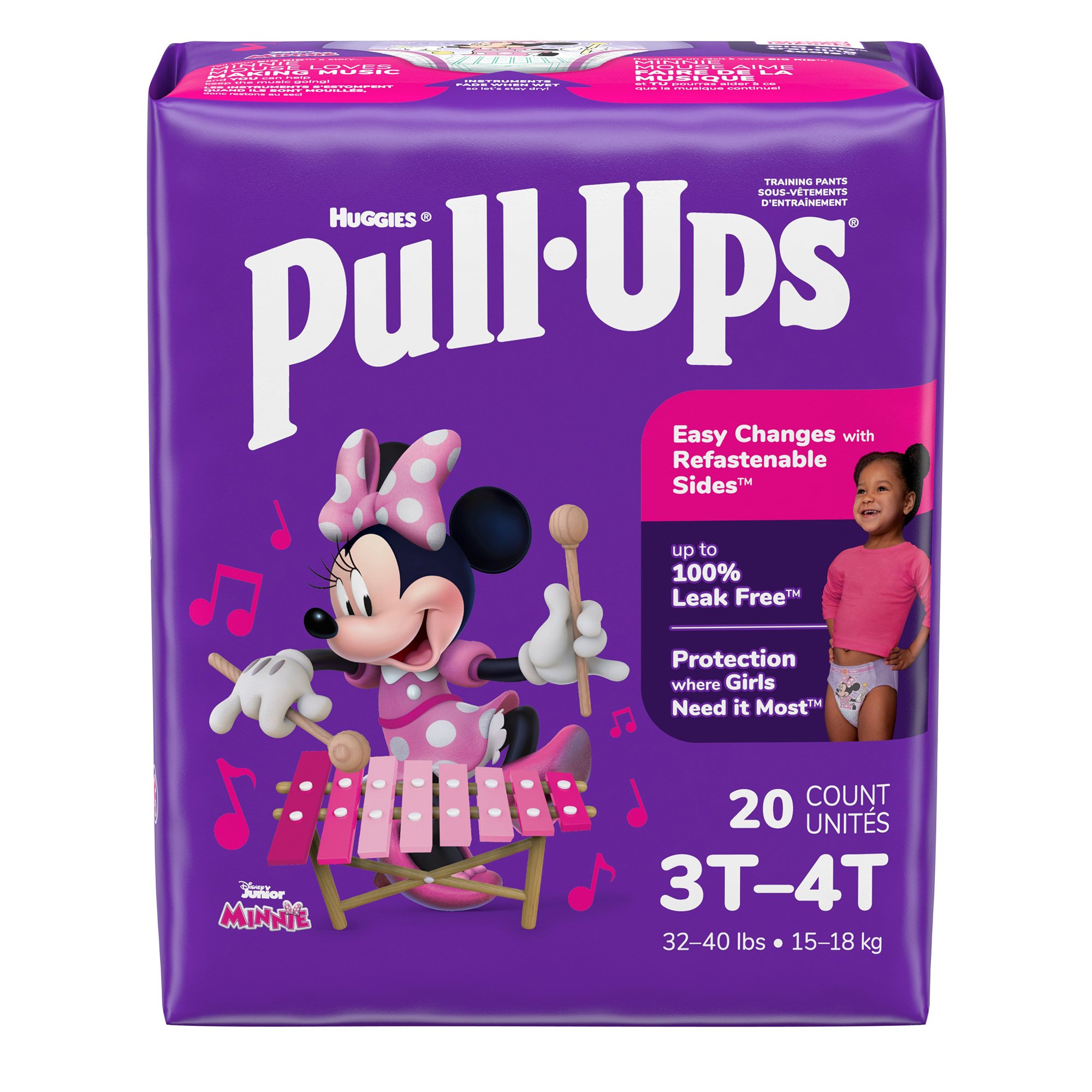Huggies Pull-Ups® Learning Designs® for Girls Training Pants, 3T to 4T - Image 3