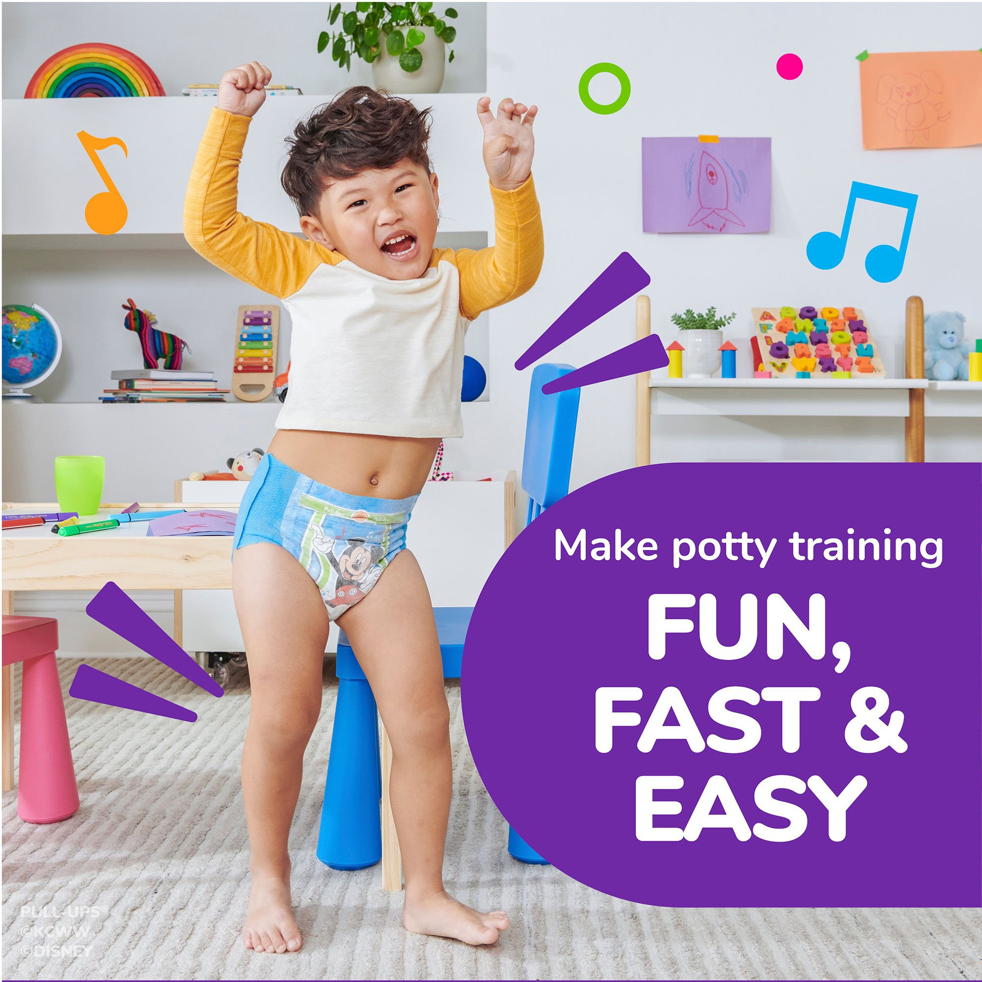 Huggies® Pull-Ups® Learning Designs® Training Pants, 2T to 3T - Image 5