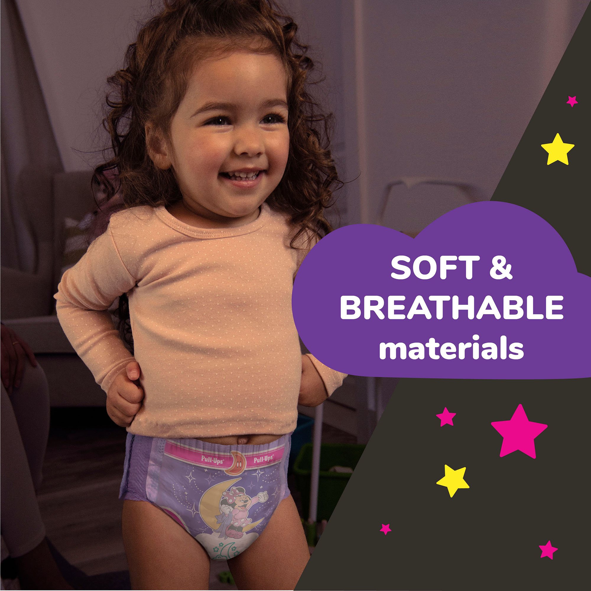 Huggies® Pull-Ups® Night-Time® Training Pants, 3T to 4T - Image 5