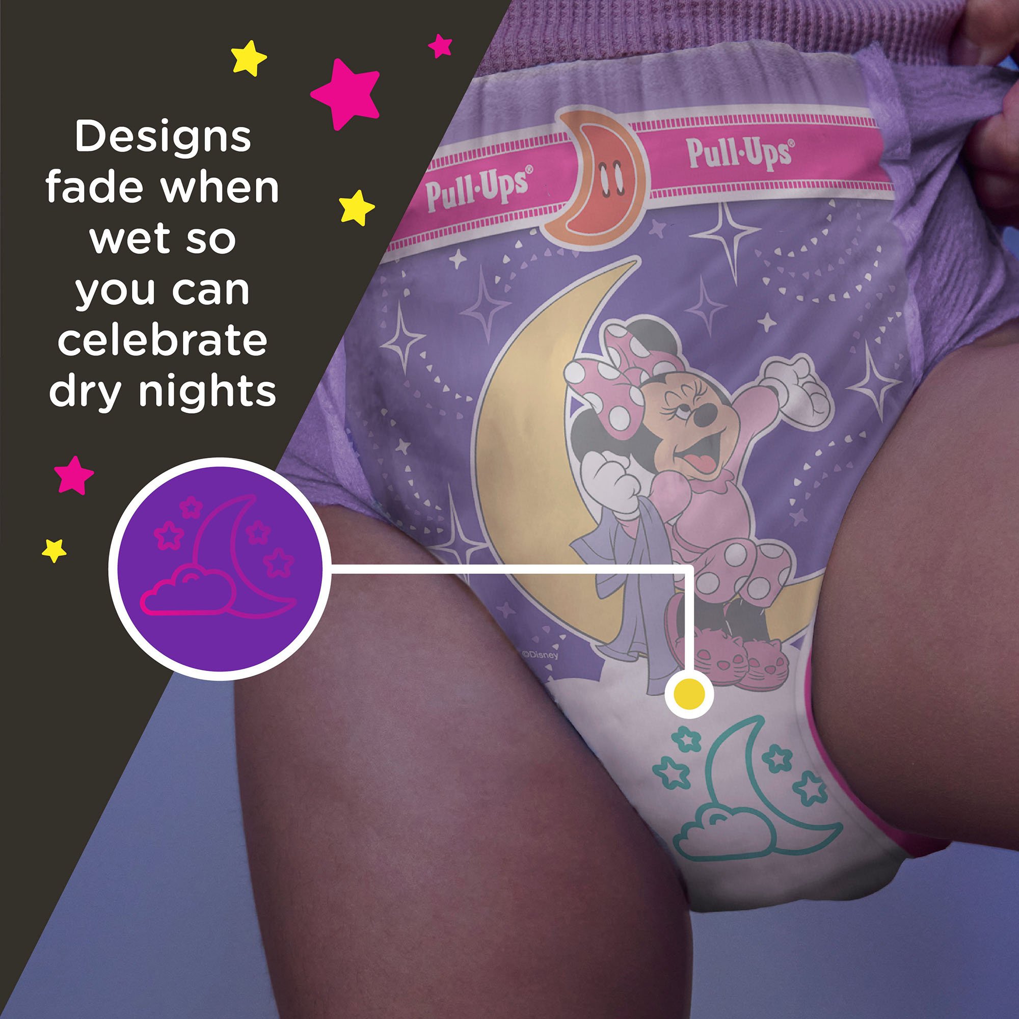 Huggies® Pull-Ups® Night-Time® Training Pants, 3T to 4T - Image 8