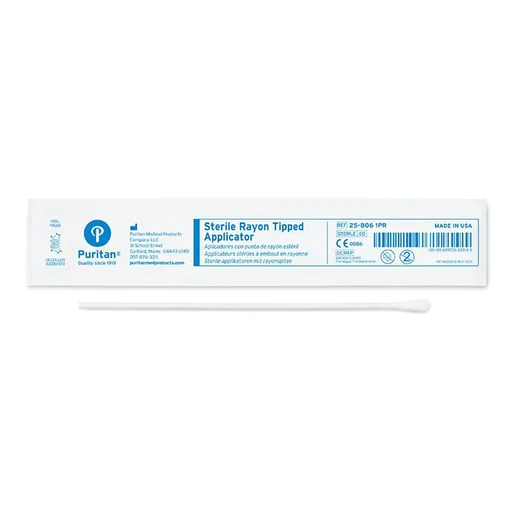 Puritan® Swabstick with Transport Tube, 6-Inch Length