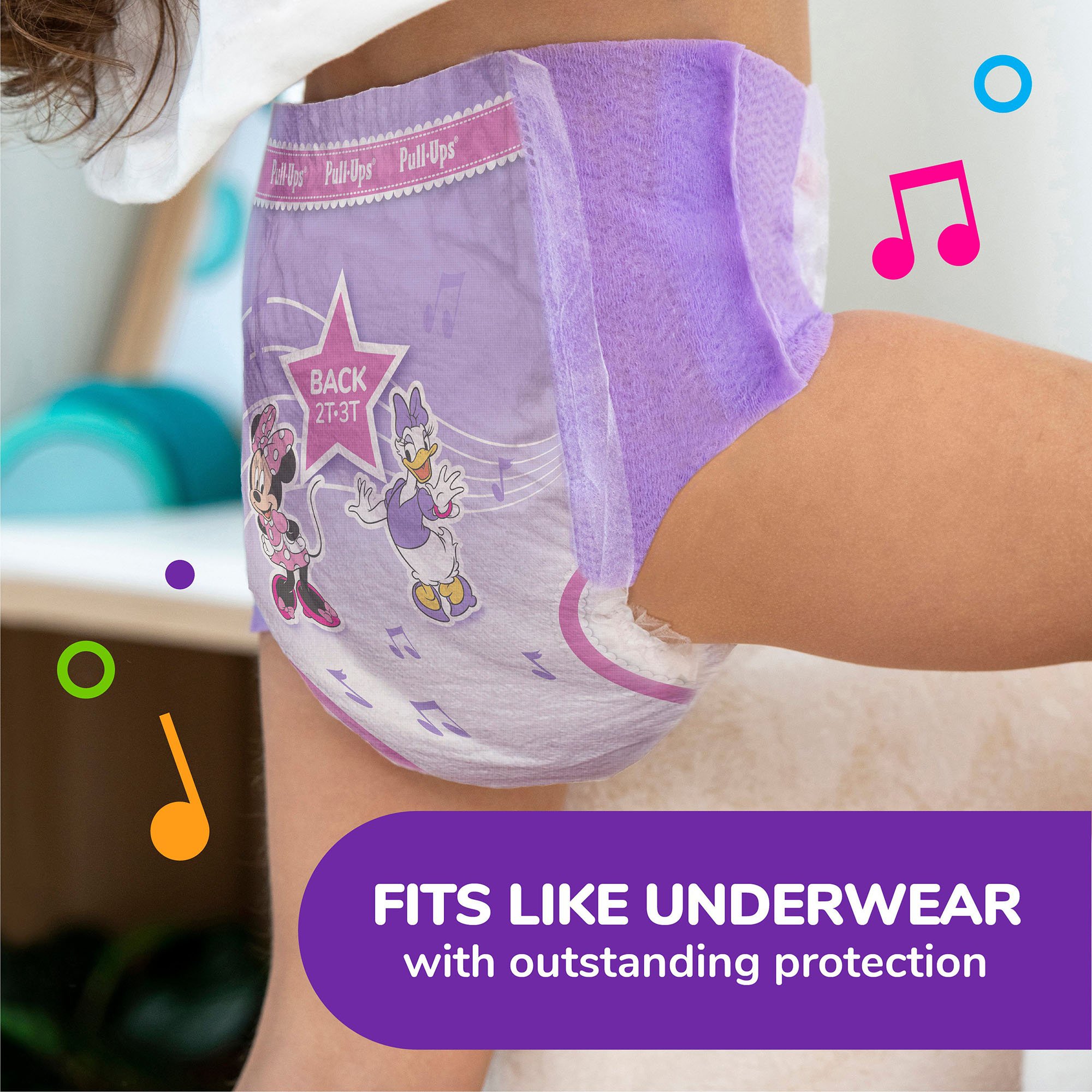 Pull-Ups® Learning Designs® for Girls Training Pants, 4T to 5T - Image 4