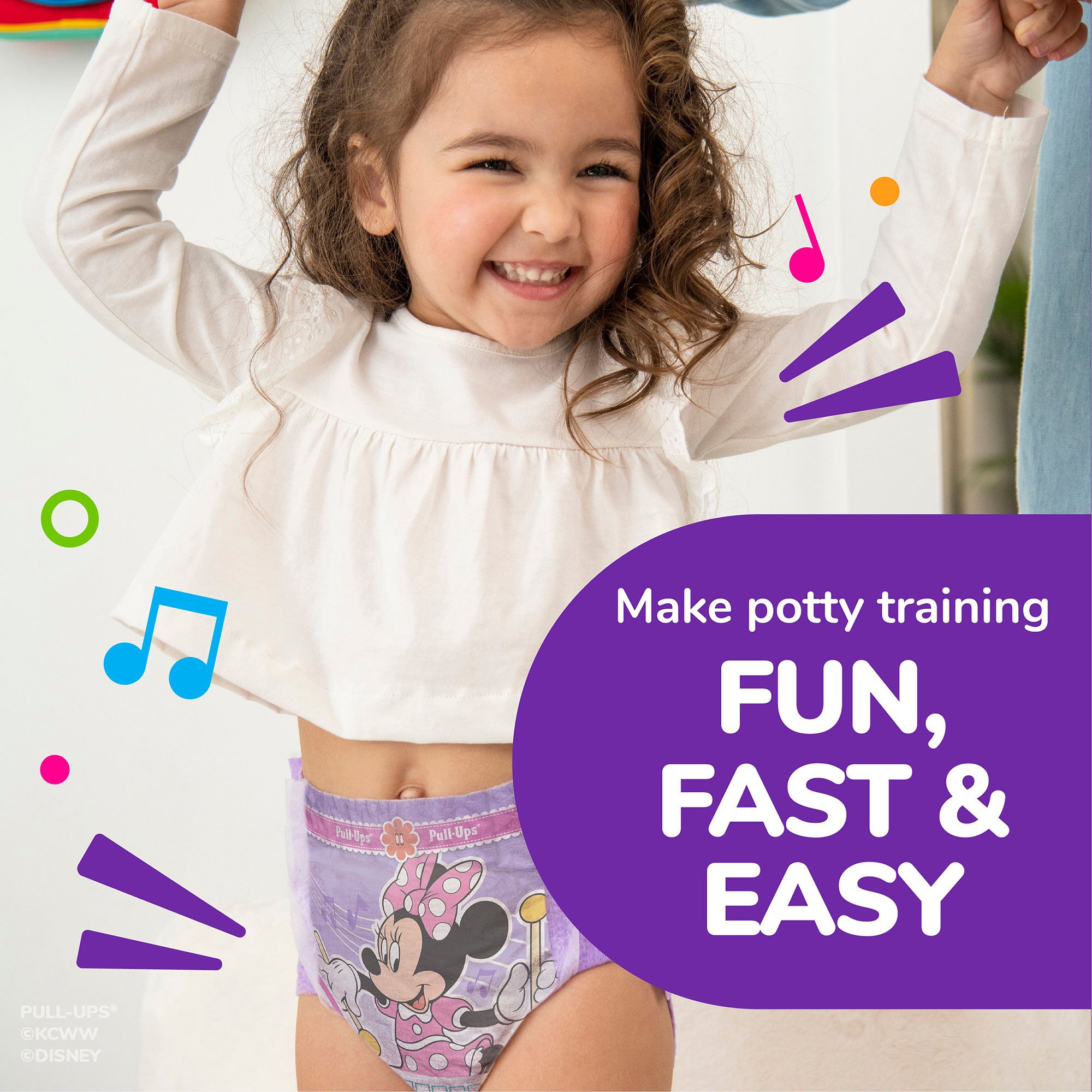 Pull-Ups® Learning Designs® for Girls Training Pants, 4T to 5T - Image 5