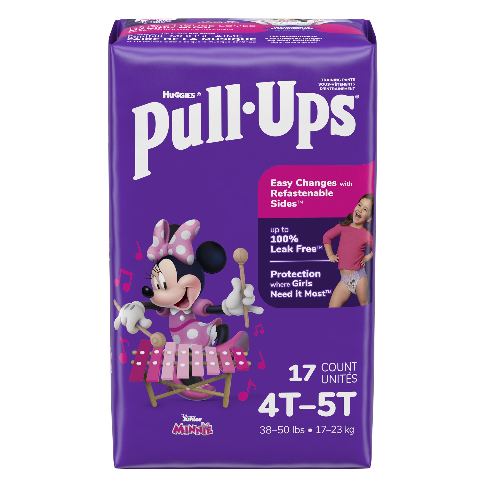 Pull-Ups® Learning Designs® for Girls Training Pants, 4T to 5T - Image 3