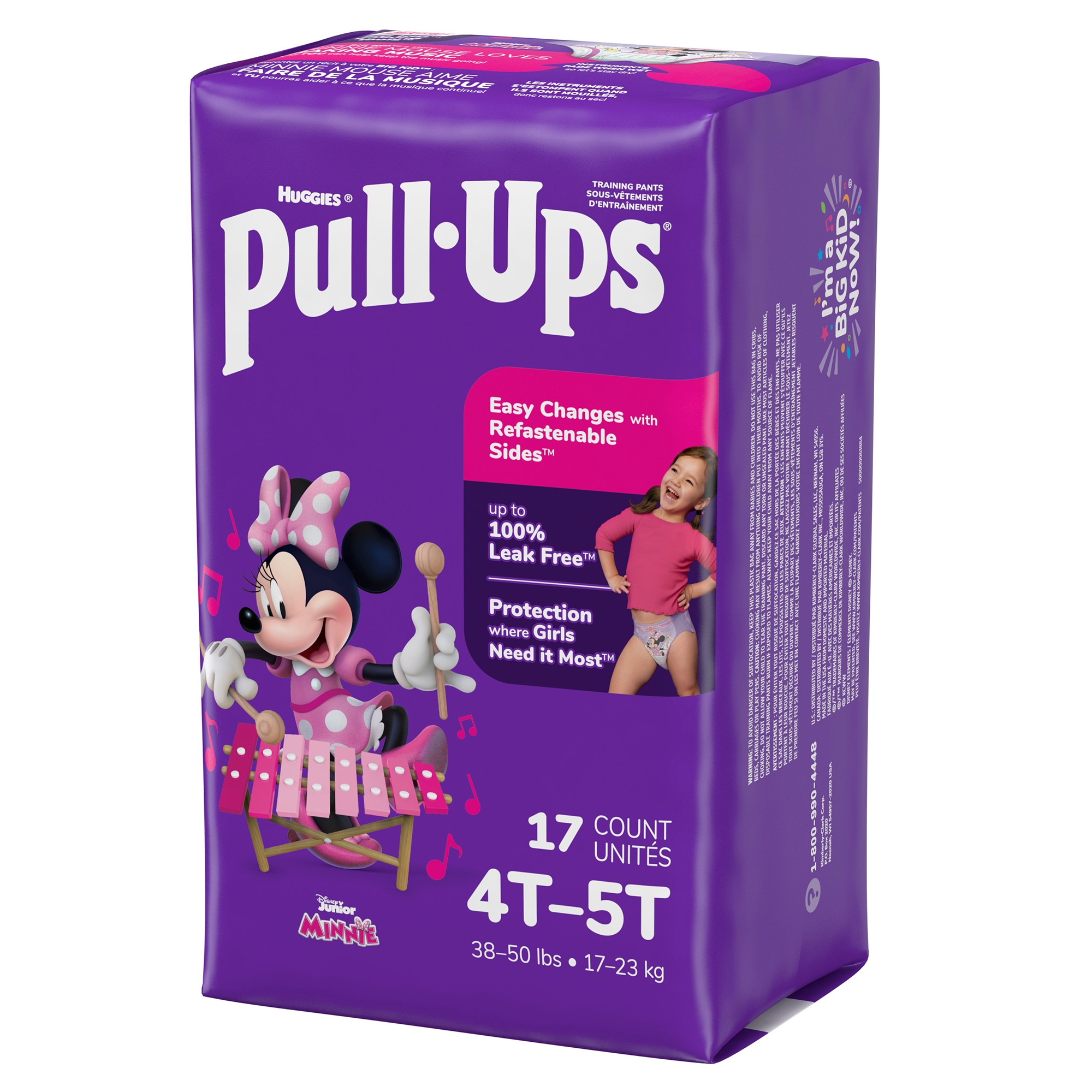 Pull-Ups® Learning Designs® for Girls Training Pants, 4T to 5T - Image 2