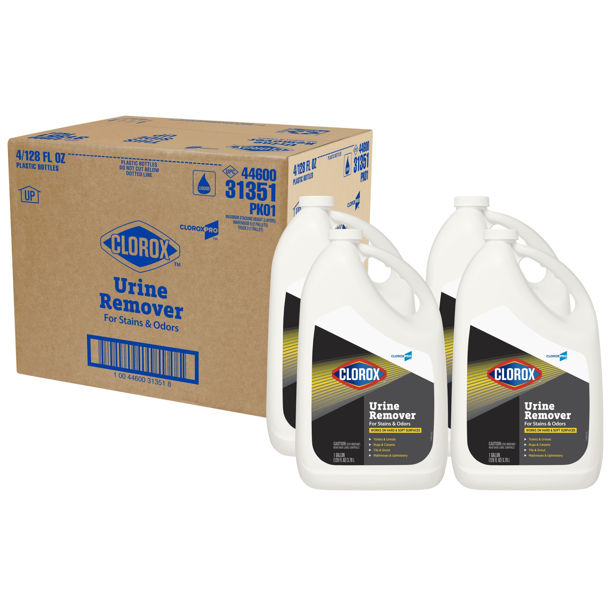 Clorox® Urine Remover, 1 gal Jug - Image 8