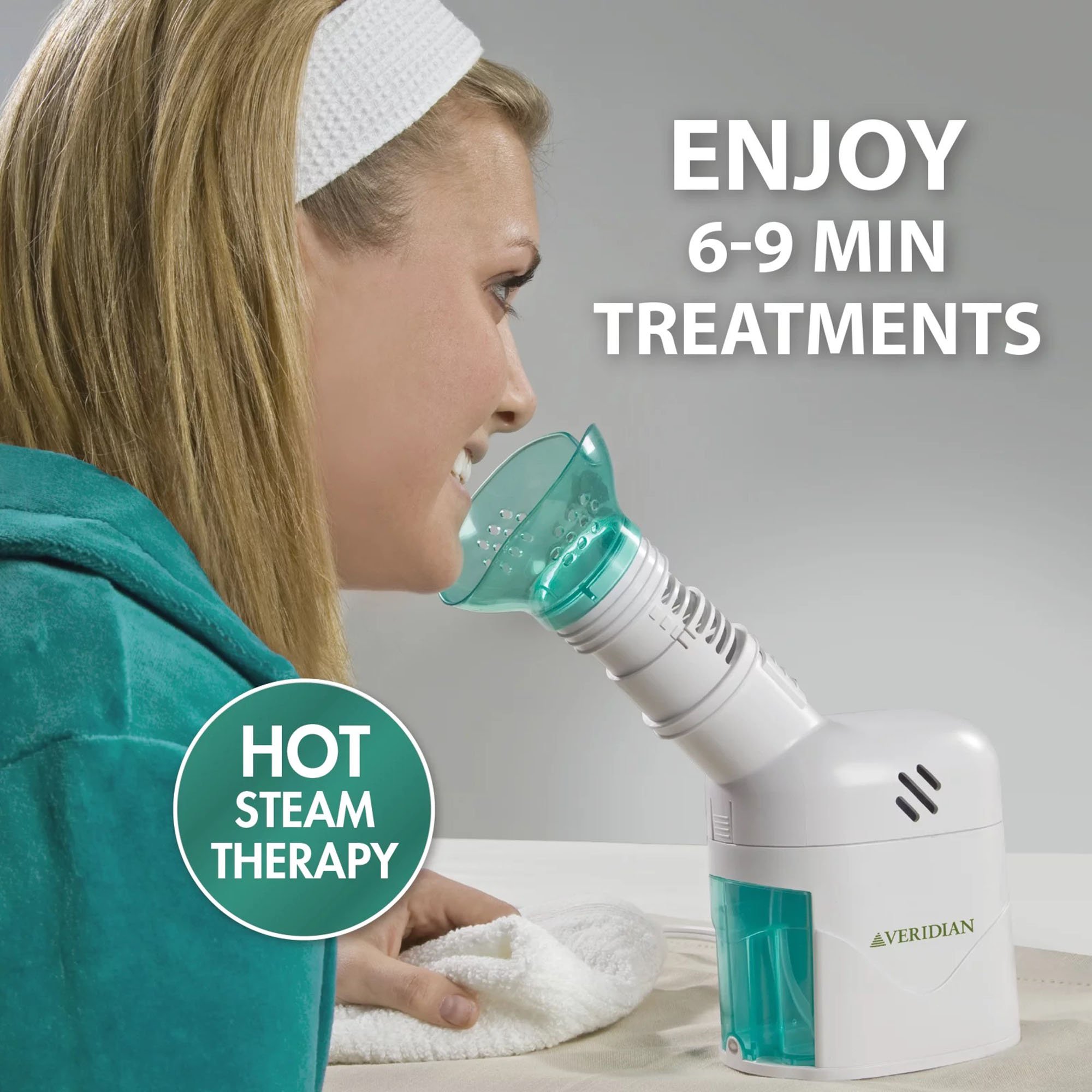 Steam Inhaler Respiratory Vapor Therapy System - Image 4