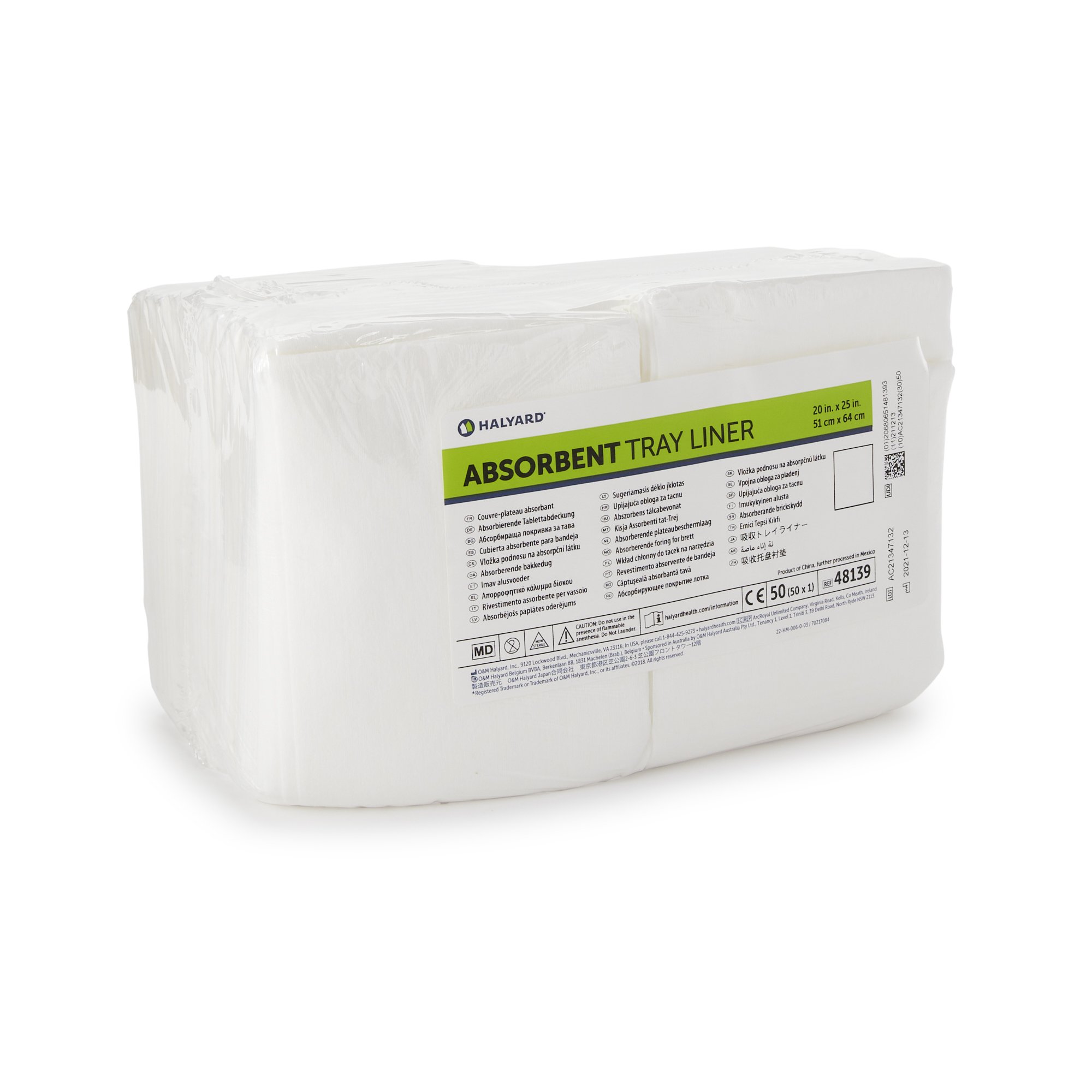 Sterilization Tray Liner Towel, 20 x 25 Inch - Image 2