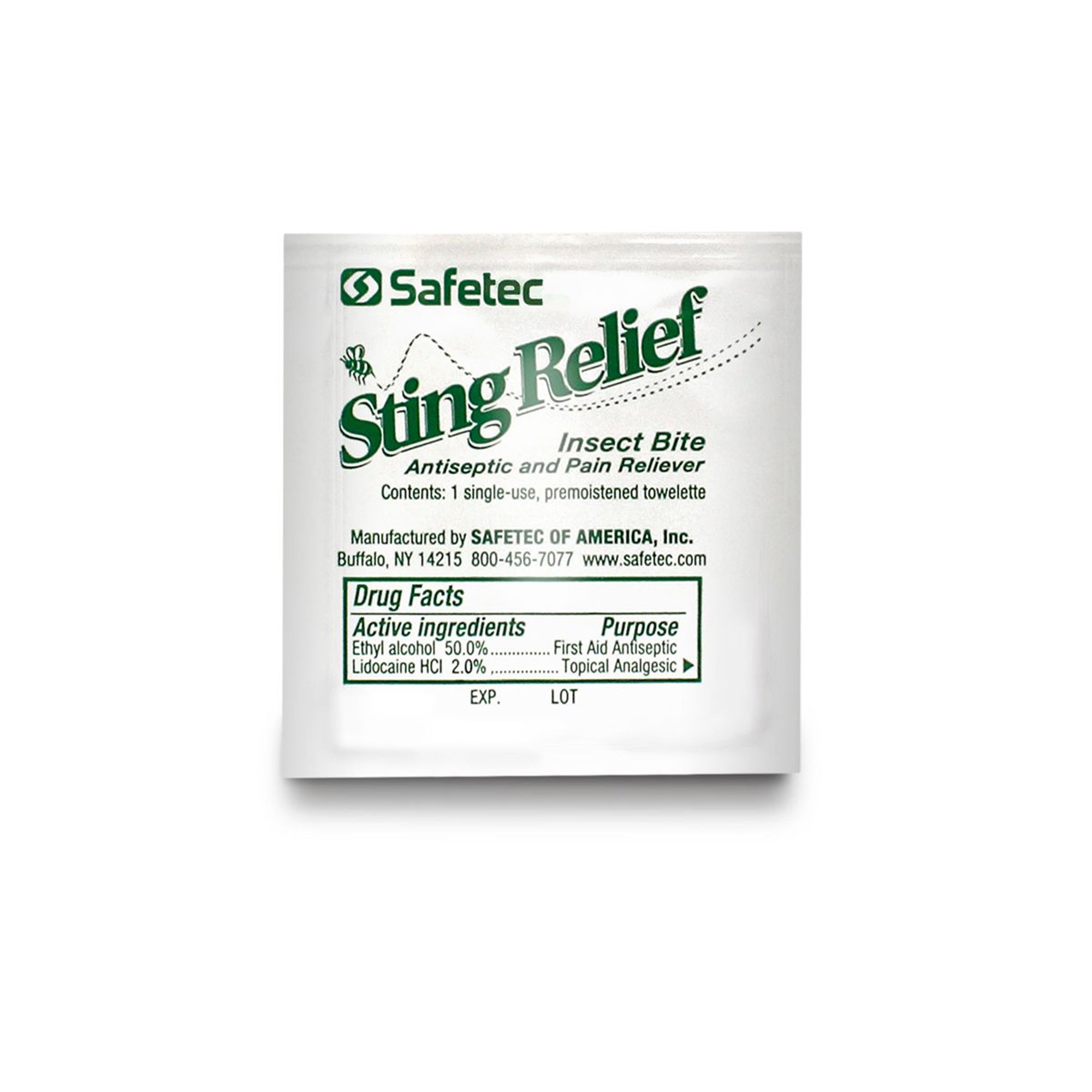 Safetec® Ethyl Alcohol / Lidocaine Sting and Bite Relief - Image 3