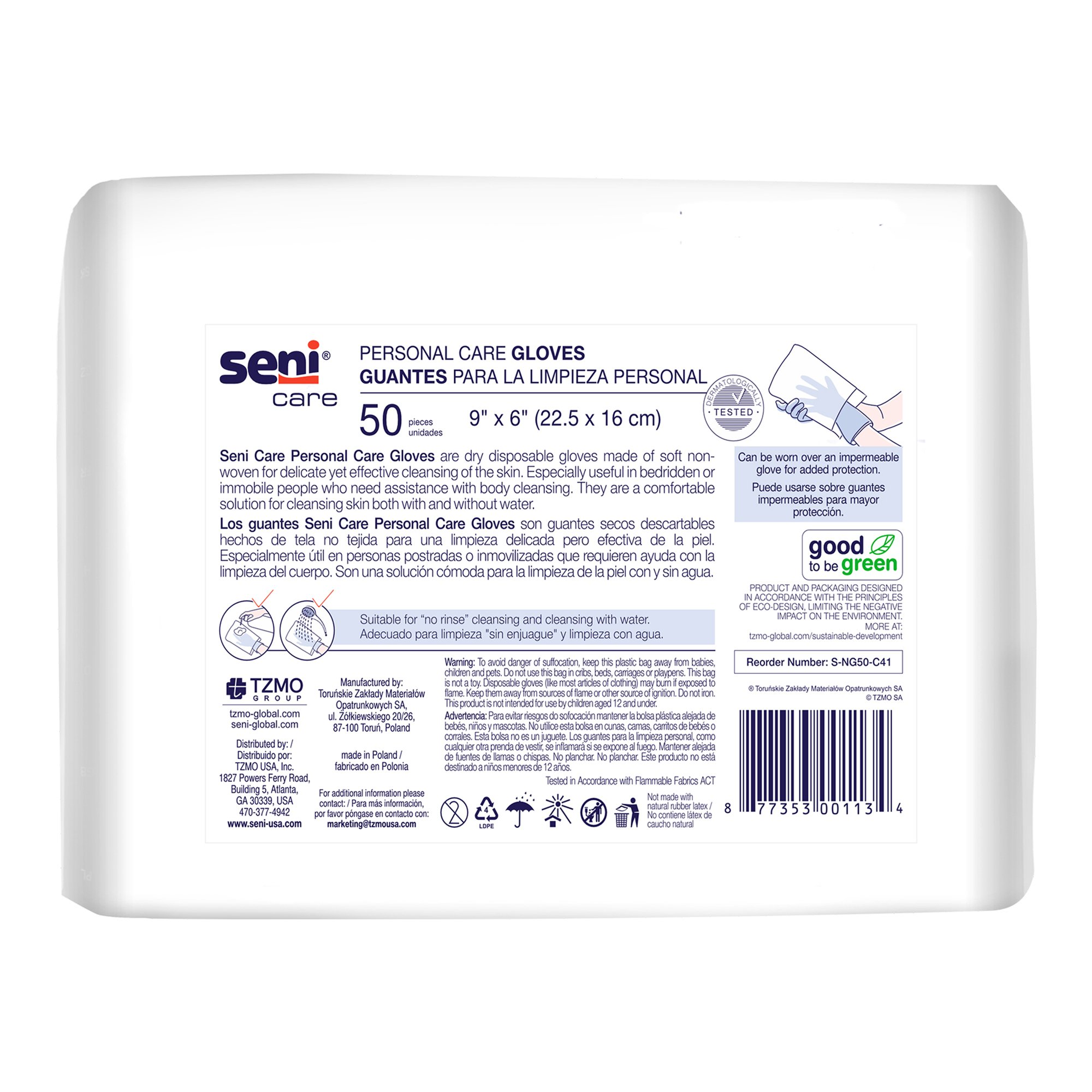 Seni® Care Wash Glove - Image 4