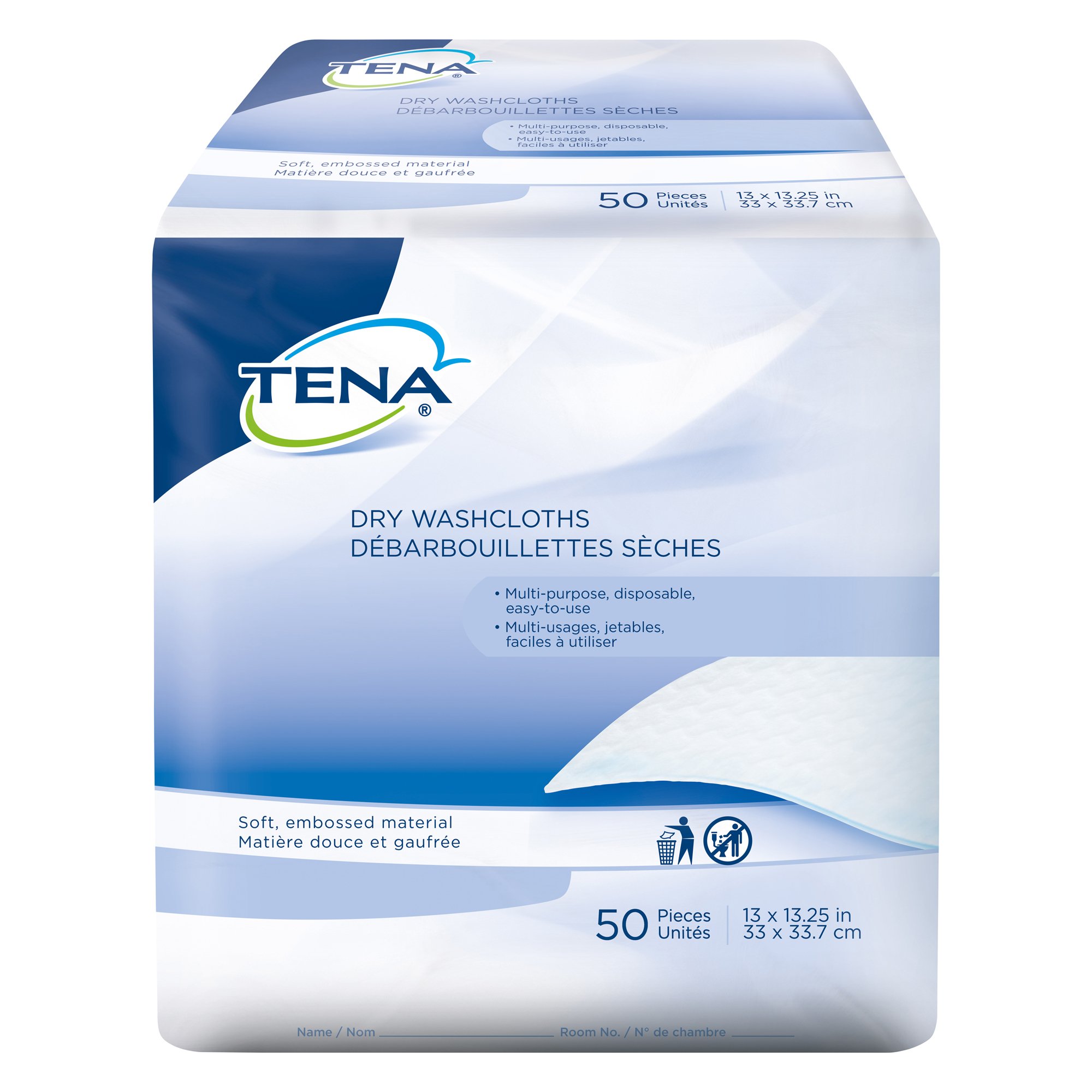 Tena® Dry Washcloths, Disposable - Image 4