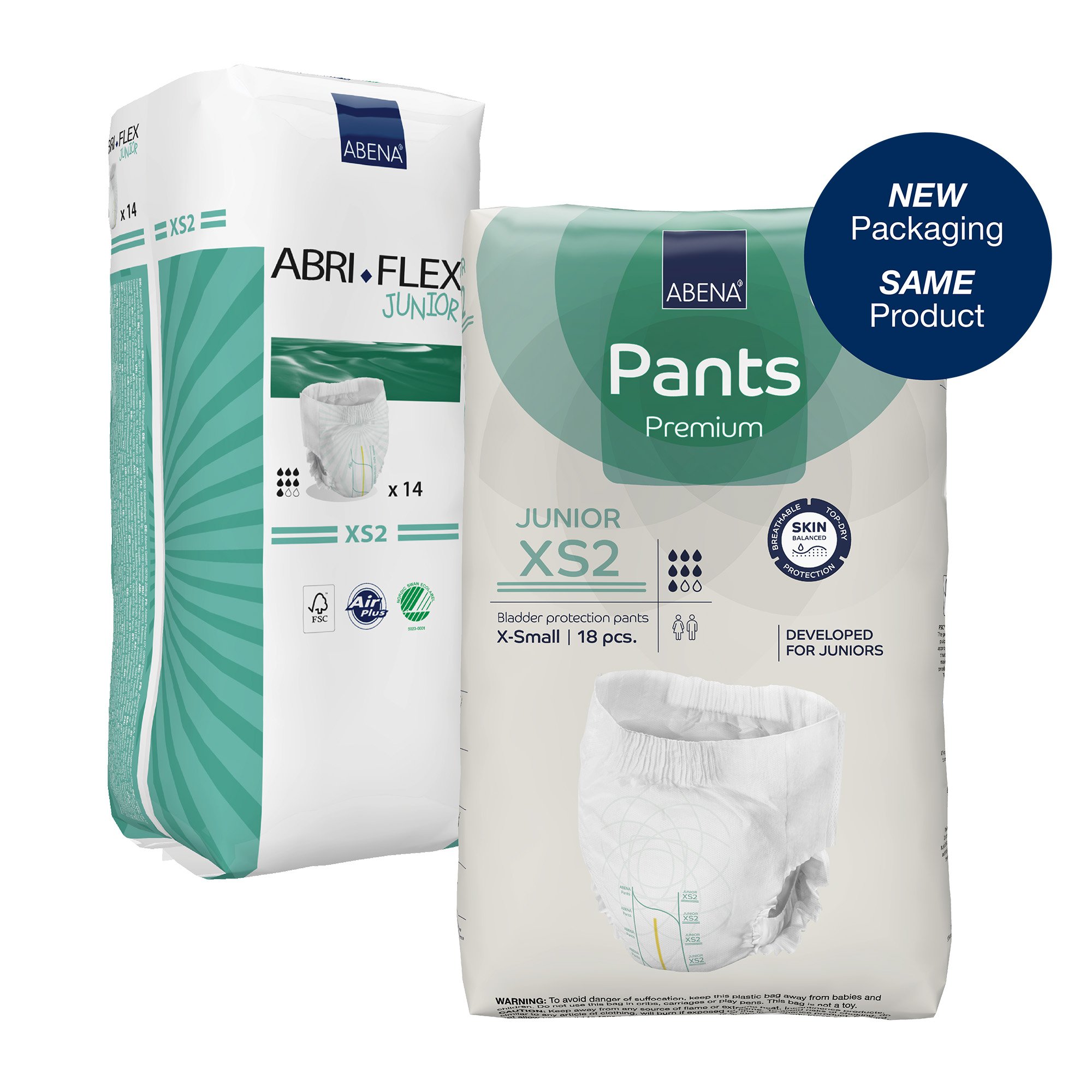 Abena® Premium Pants Junior XS2 Incontinence Brief, Extra Small - Image 2