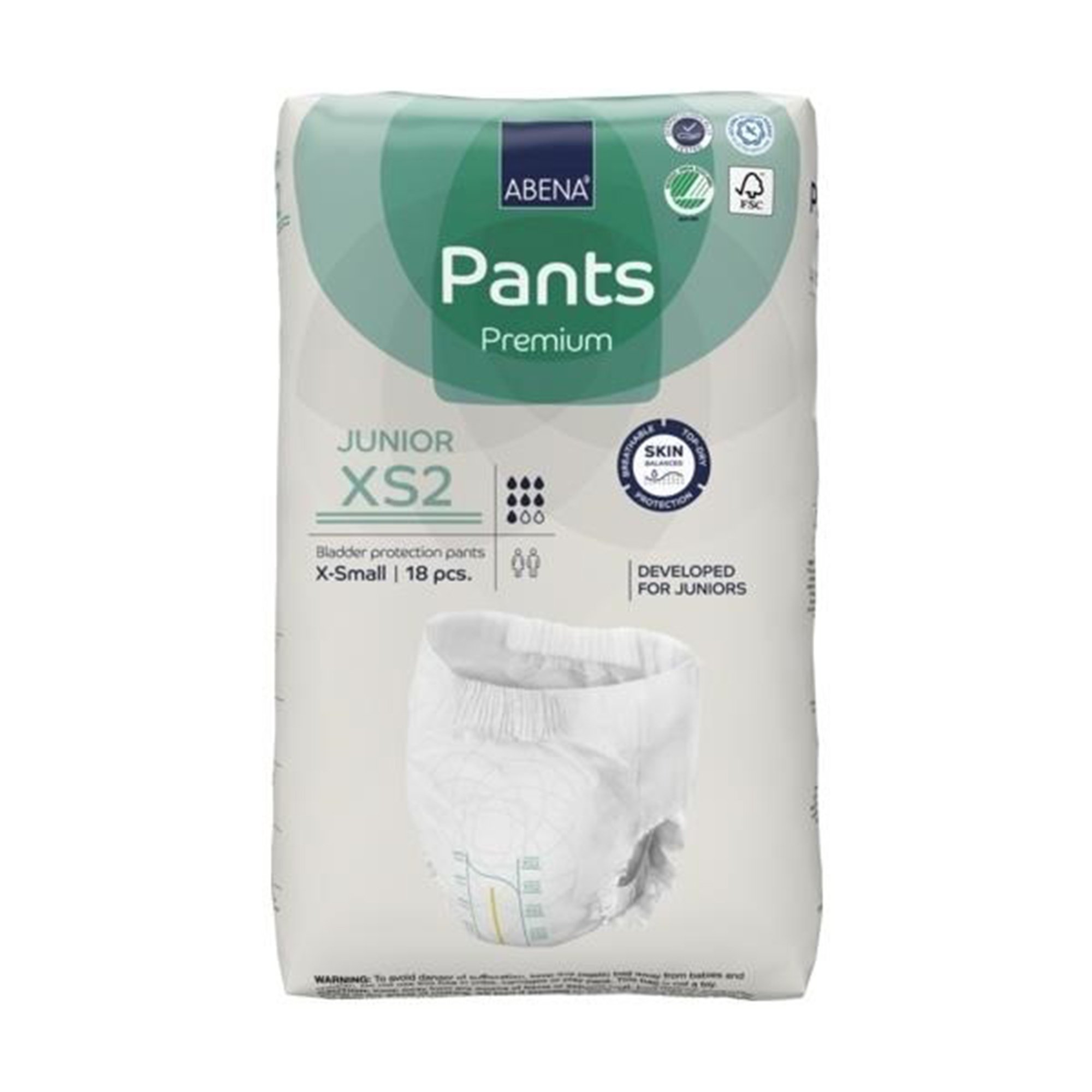 Abena® Premium Pants Junior XS2 Incontinence Brief, Extra Small - Image 5