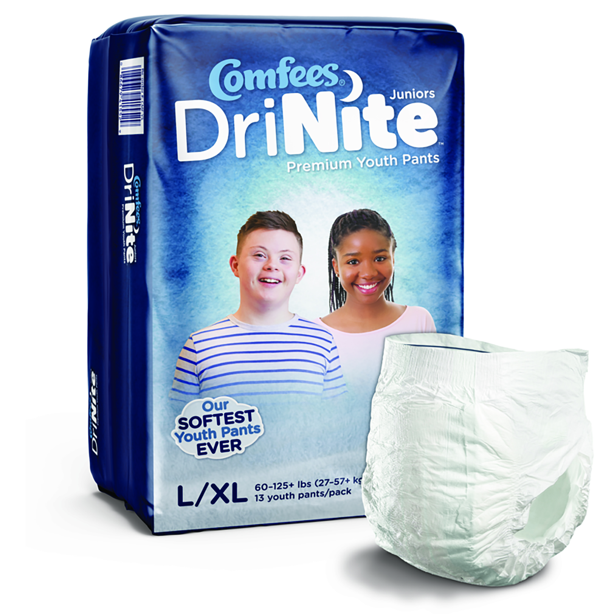 Comfees® DriNite® Juniors Absorbent Underwear, Large / Extra Large
