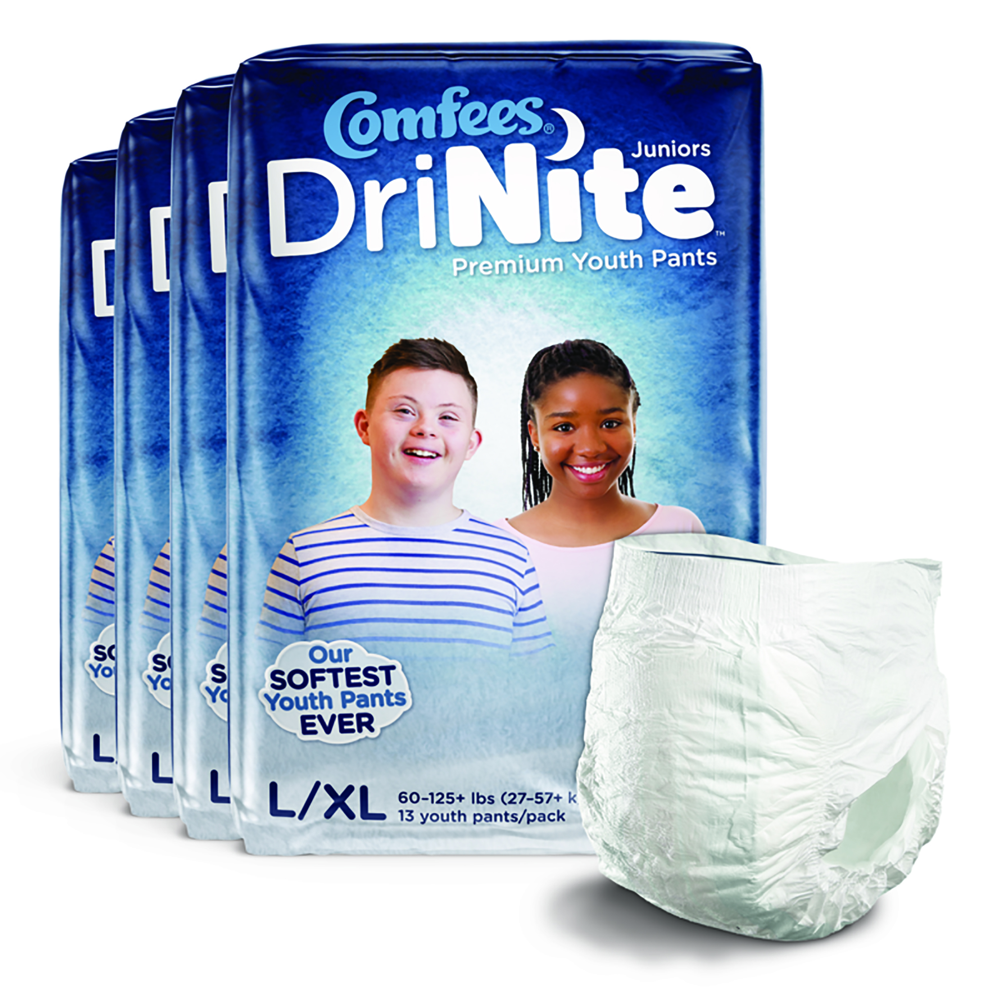 Comfees® DriNite® Juniors Absorbent Underwear, Large / Extra Large - Image 7