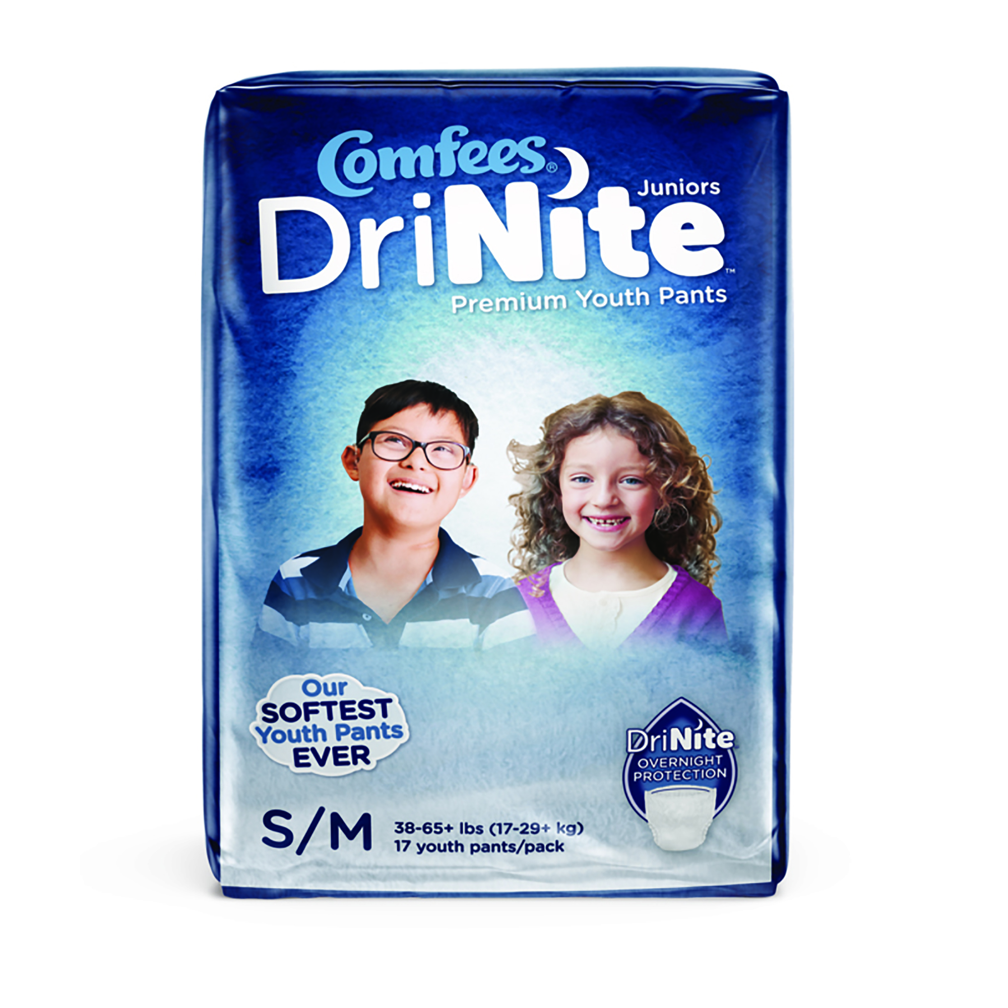Comfees® DriNite® Juniors Absorbent Underwear, Small / Medium - Image 4