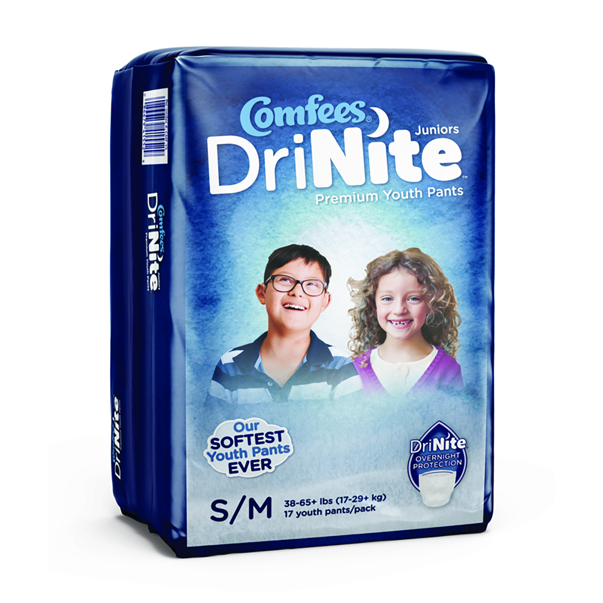 Comfees® DriNite® Juniors Absorbent Underwear, Small / Medium - Image 3