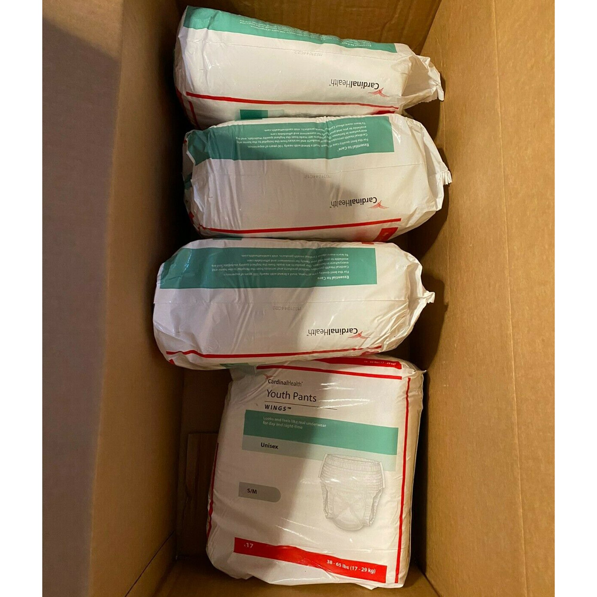 Curity™ Youth Pants, Unisex, Disposable, Tear Away Seams - Image 3