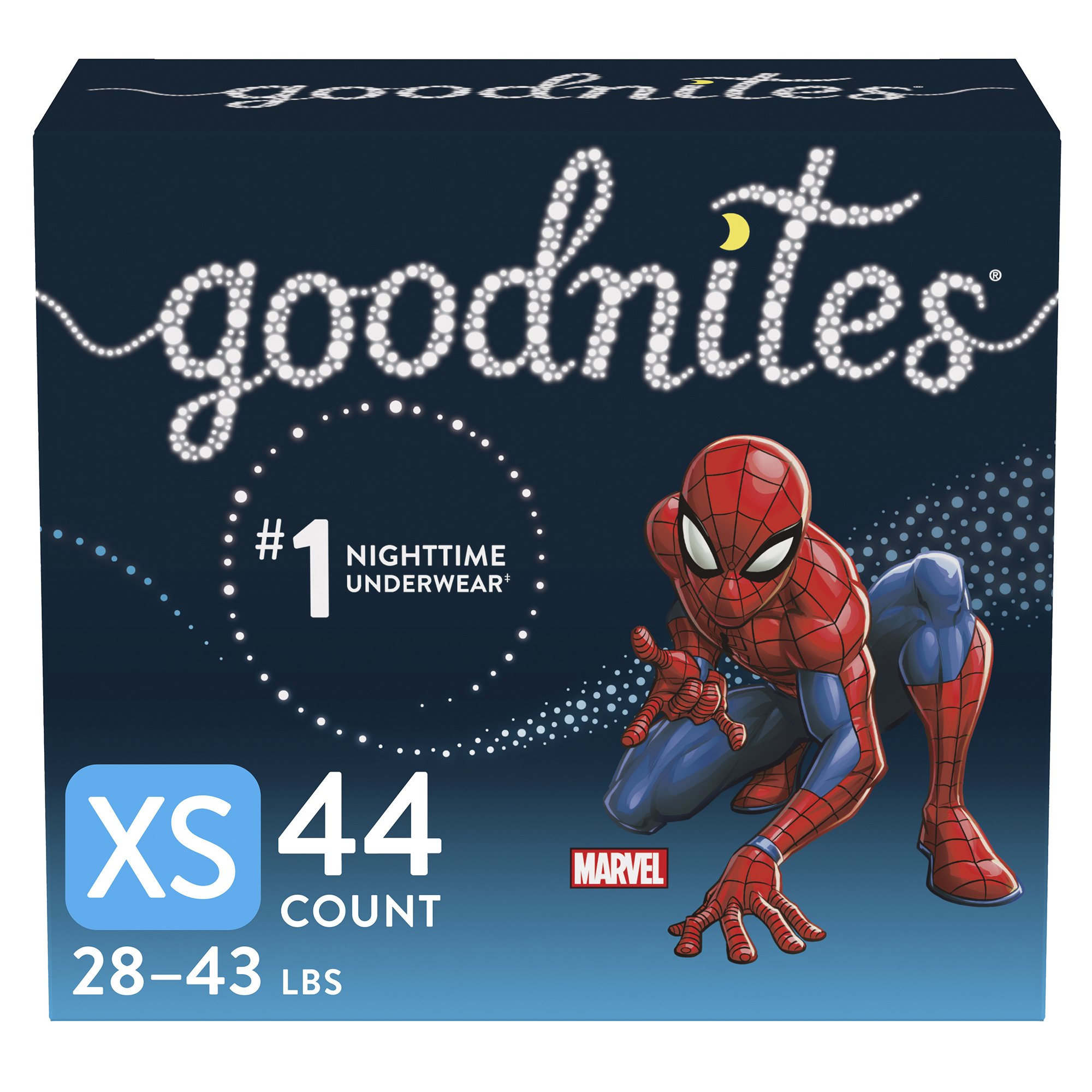 GoodNites® Absorbent Underwear for Boys, Extra Small