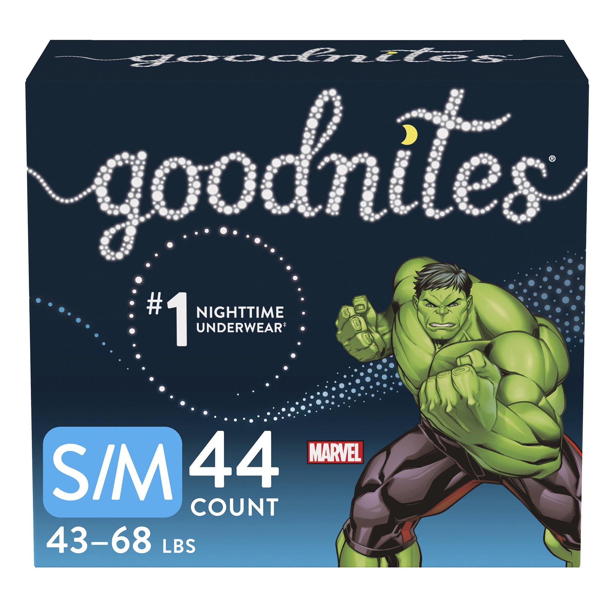 GoodNites® Absorbent Underwear for Boys, Small / Medium