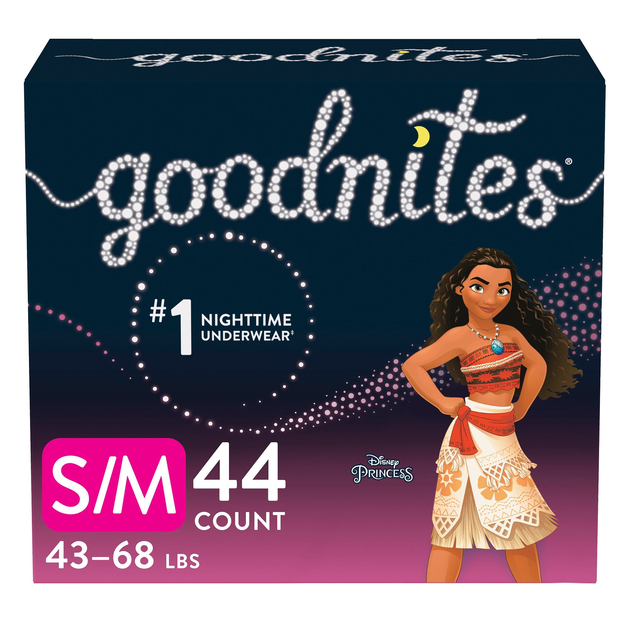 GoodNites® Absorbent Underwear for Girls, Small / Medium