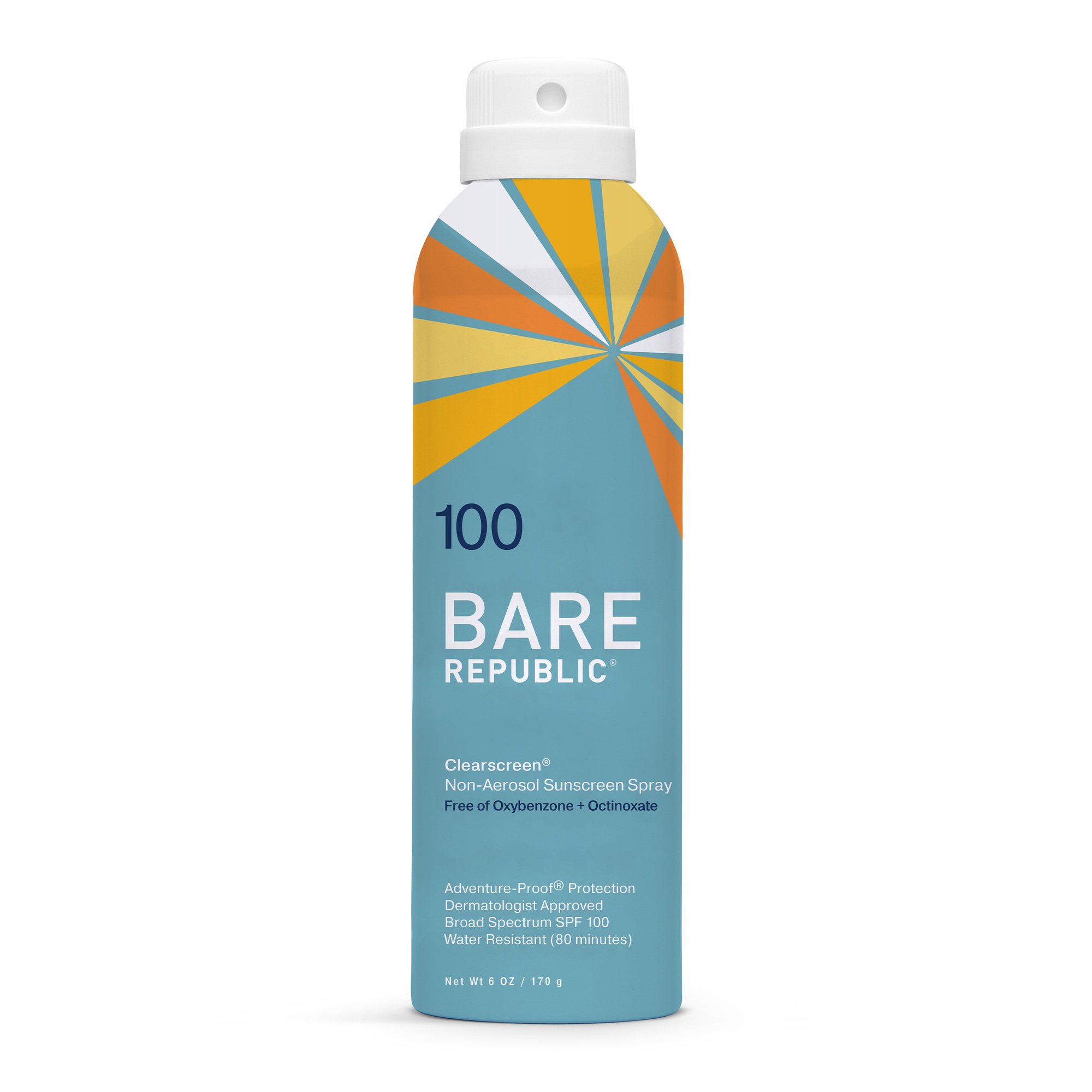 Bare Republic® Clearscreen® Nonaerosol Sunscreen Spray SPF 100, 6-ounce Can