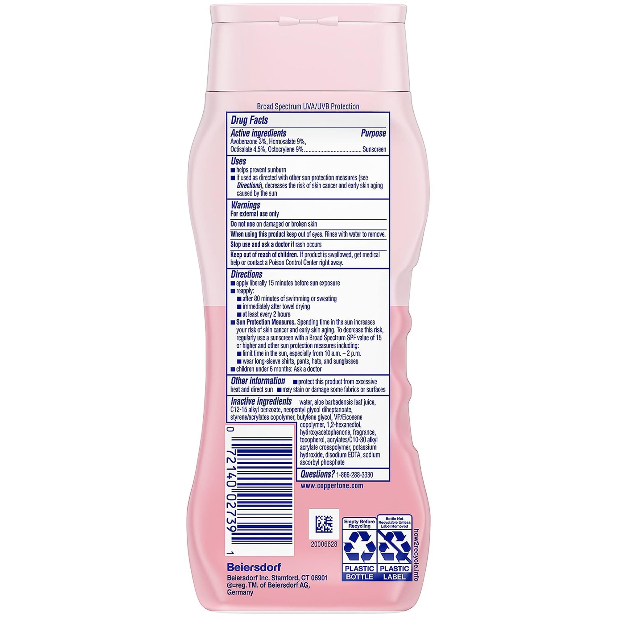 Coppertone® Water Babies SPF 50 Sunscreen Lotion, 8 oz. - Image 3