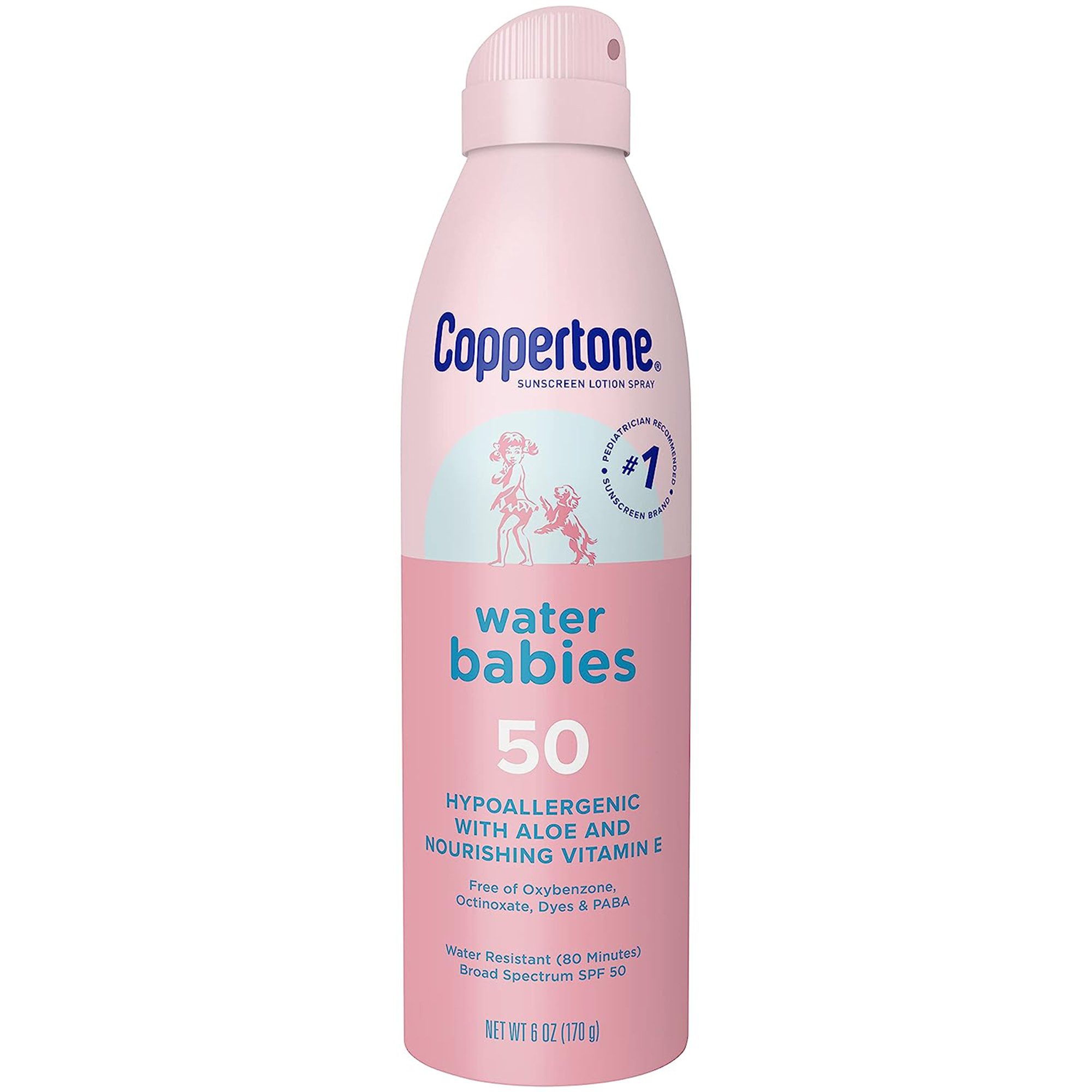 Coppertone® Water Babies Sunscreen Spray, SPF 50