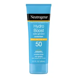 Neutrogena® Hydro Boost Water Gel Lotion Sunscreen SPF 50, 3-ounce Tube