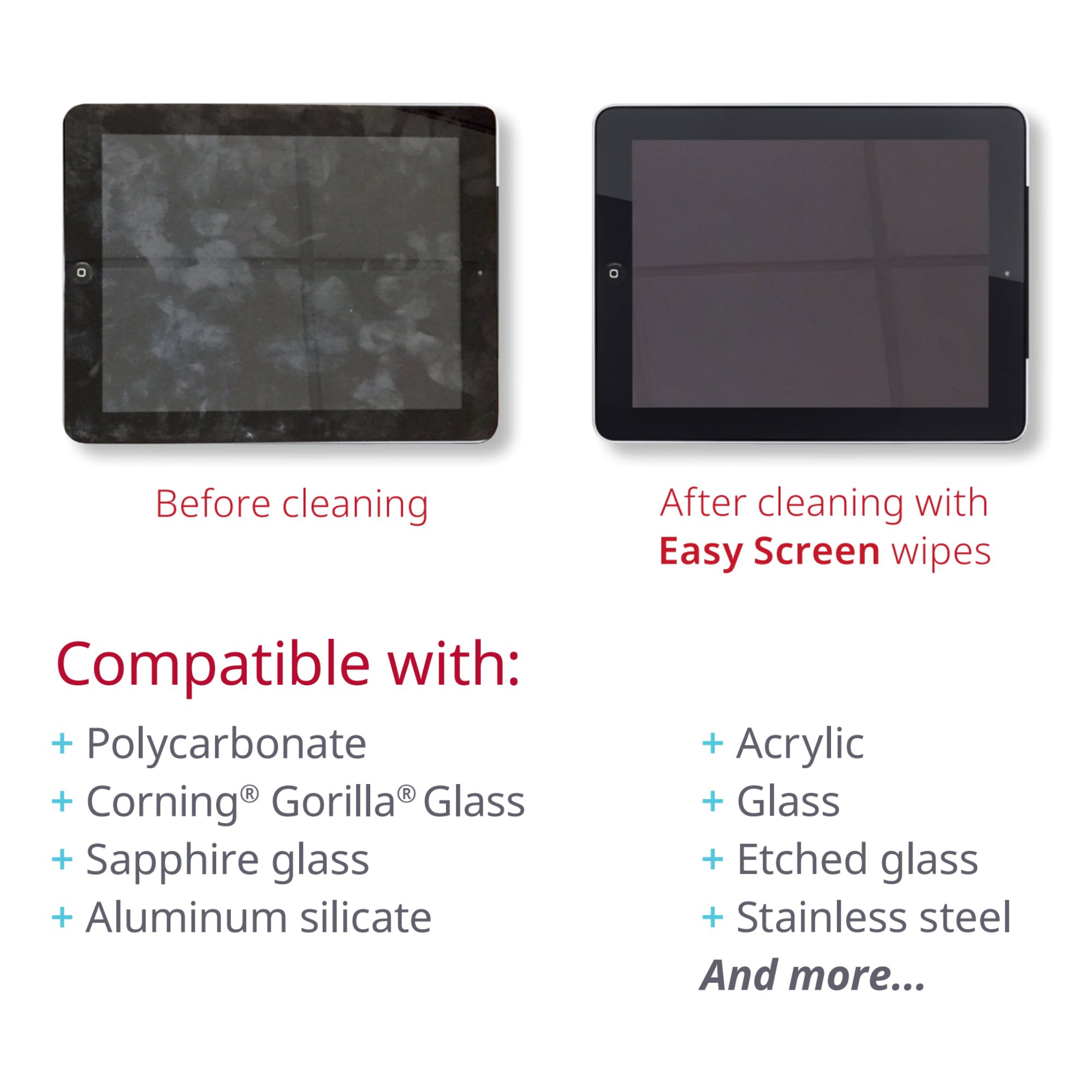 Easy Screen® Cleaning Wipe, 6 x 9 Inch - Image 2