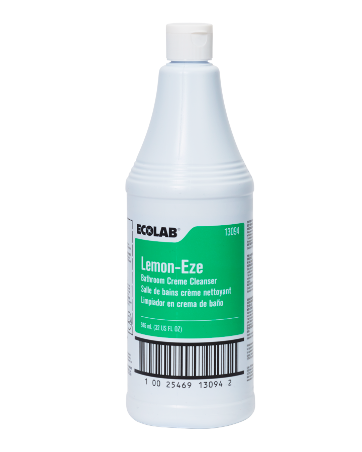 Ecolab® Lemon-Eze® Surface Cleaner, Lemon Scent, 32 oz.