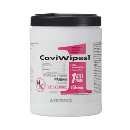 CaviWipes1 Surface Disinfectant, Alcohol Based, nonsterile, Disposable