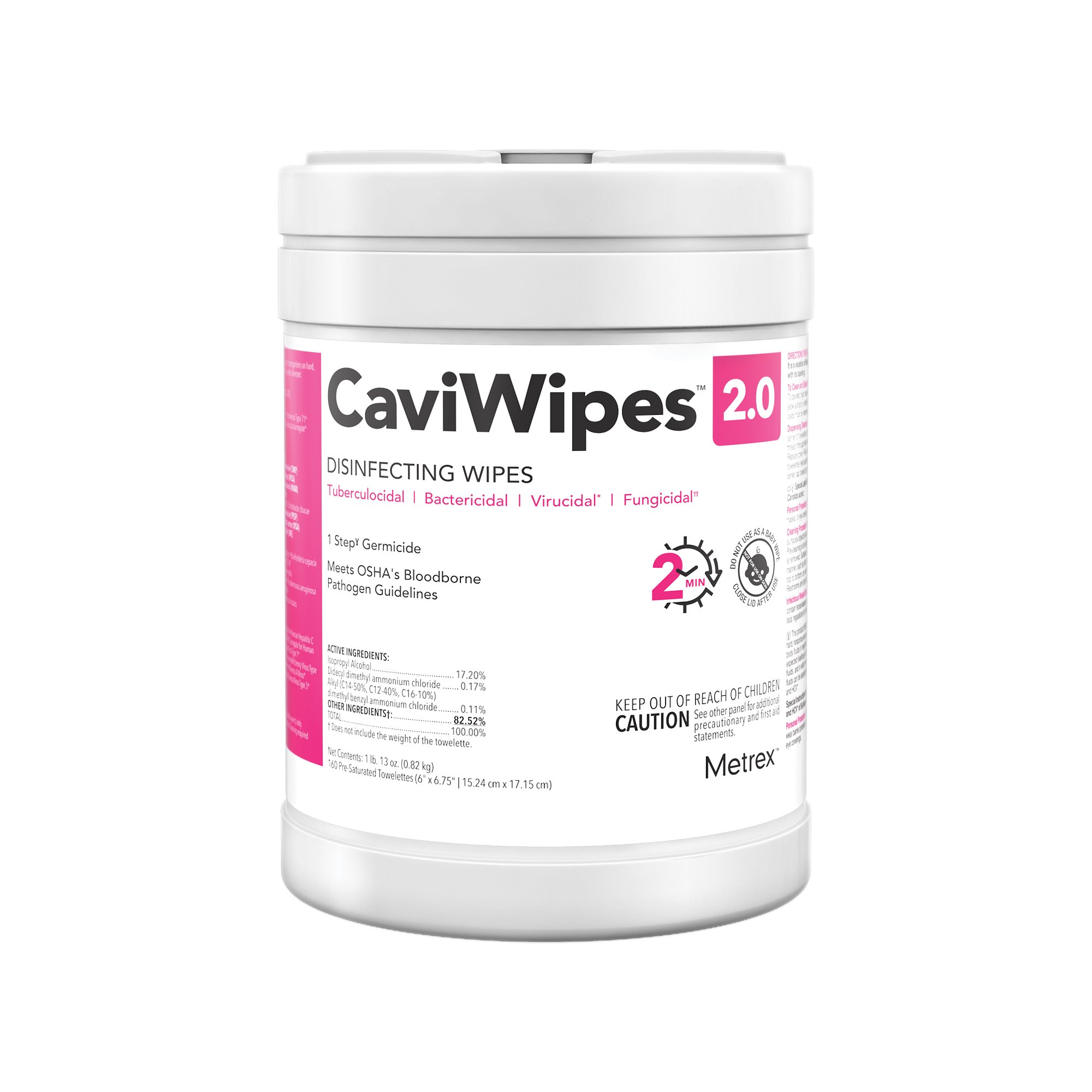 CaviWipes™ 2.0 Disinfecting Wipes, Extra Large