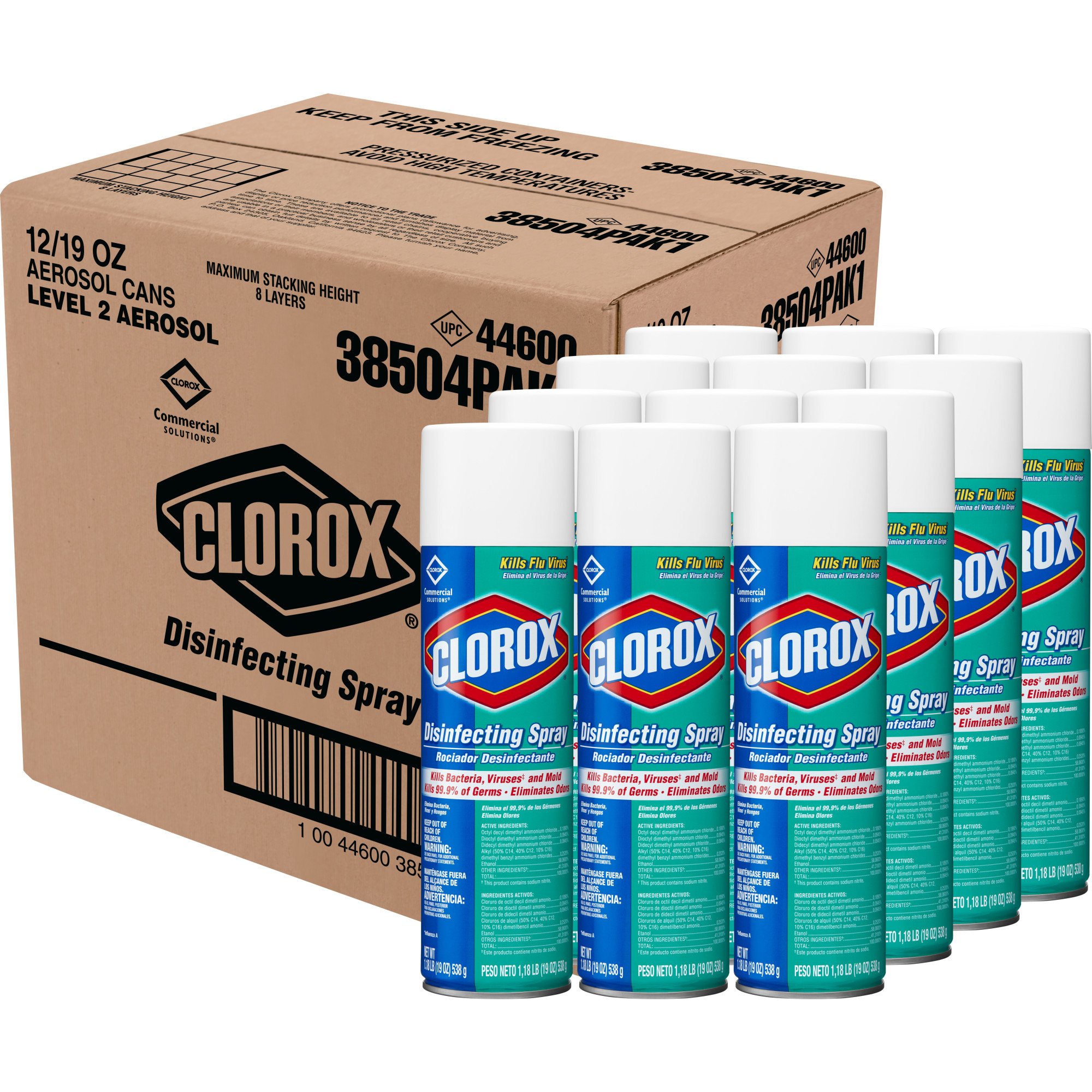 Clorox® Disinfecting Spray, Fresh Scent, 19 oz. - Image 5