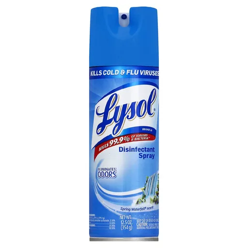 Lysol® Disinfectant Spray Spring Waterfall® Scent, 12.5-ounce can