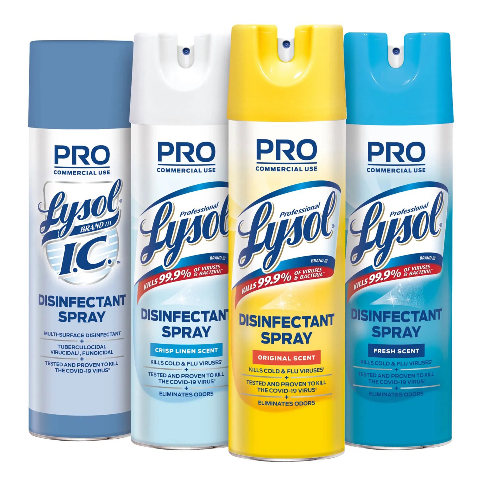 Lysol® I.C.™ Surface Disinfectant, 19-ounce Aerosol Spray Can - Image 4
