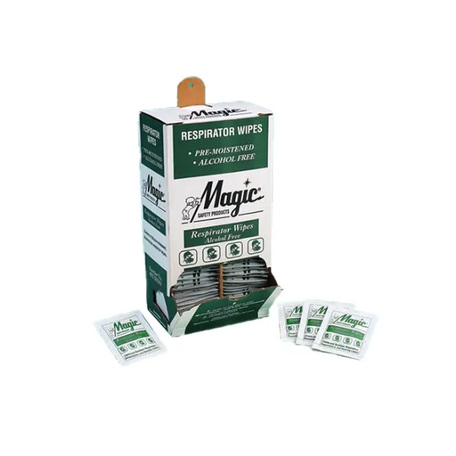 Magic™ Premoistened Surface Disinfectant Wipes for use on Respirator Facepieces