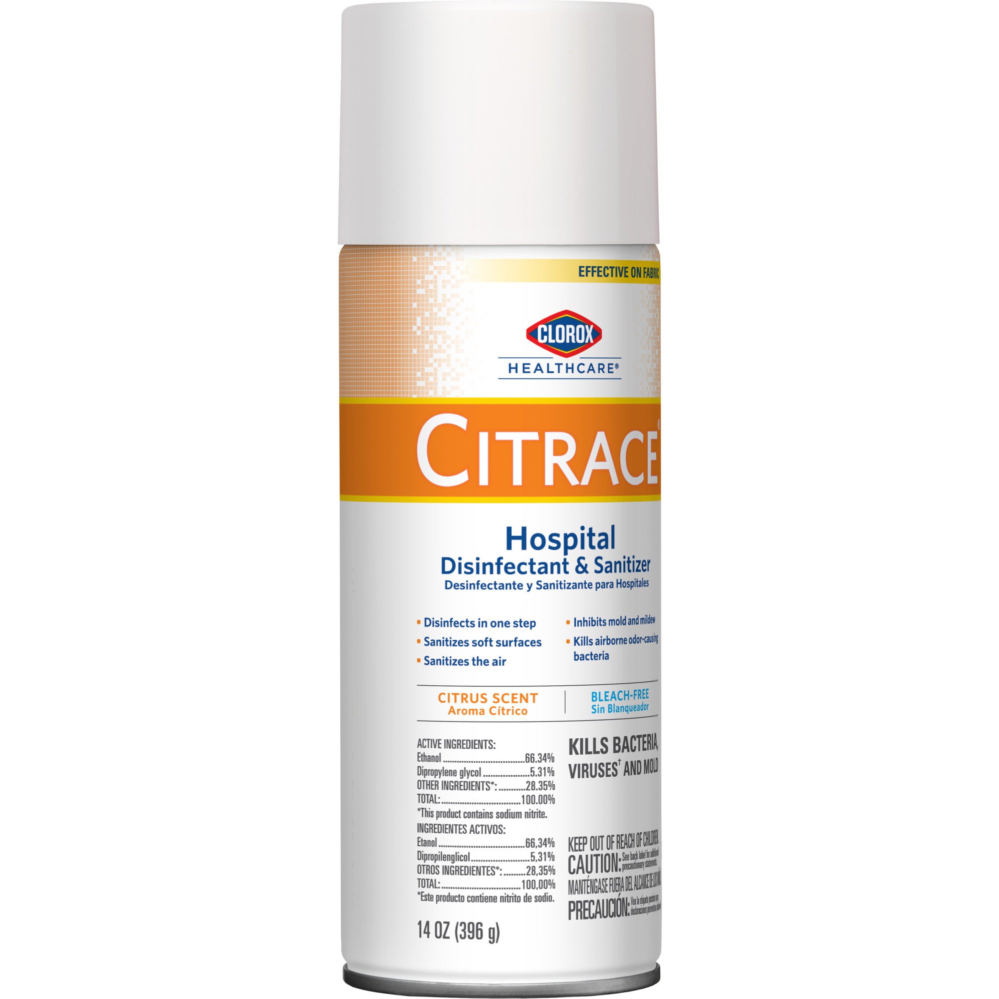 Clorox Healthcare® Citrace® Hospital Disinfectant & Sanitizer, Citrus Scent