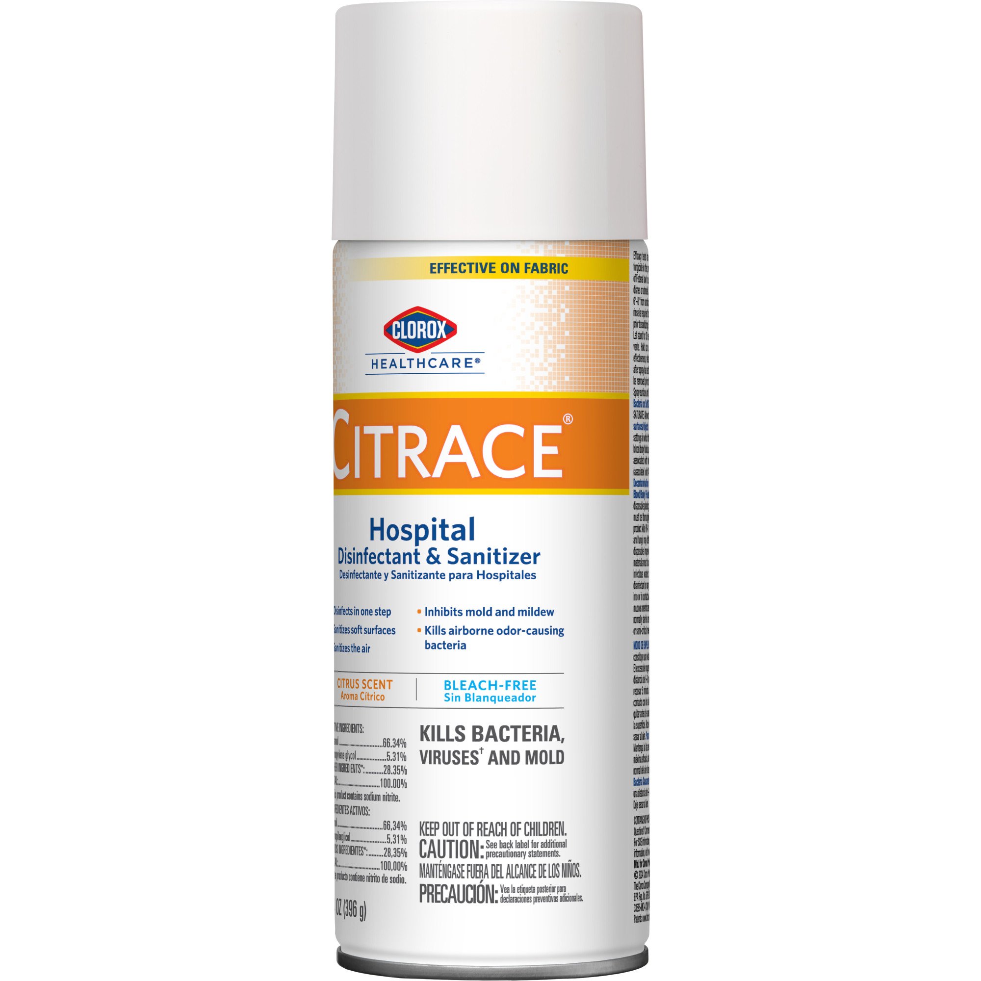 Clorox Healthcare® Citrace® Hospital Disinfectant & Sanitizer, Citrus Scent - Image 2