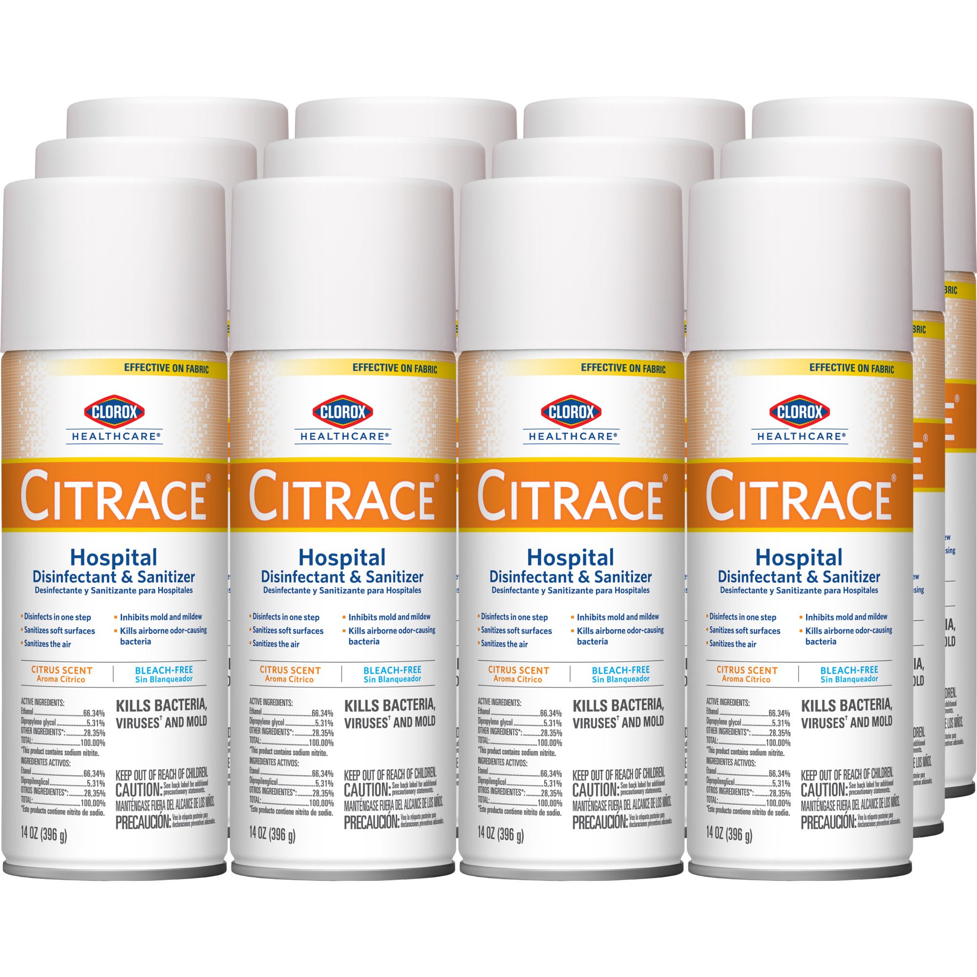Clorox Healthcare® Citrace® Hospital Disinfectant & Sanitizer, Citrus Scent - Image 5
