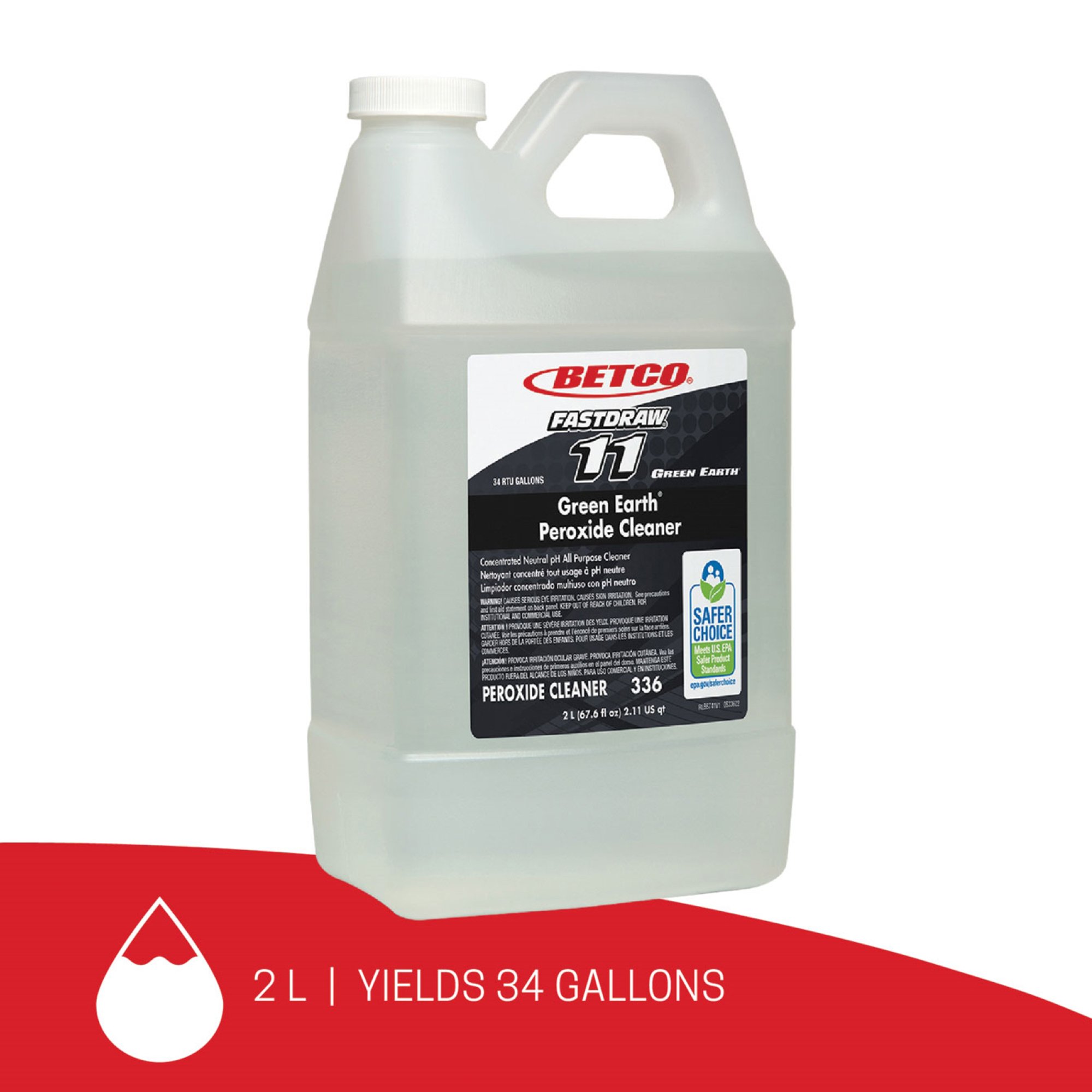 Betco® Green Earth® Peroxide Surface Disinfectant Cleaner - Image 6