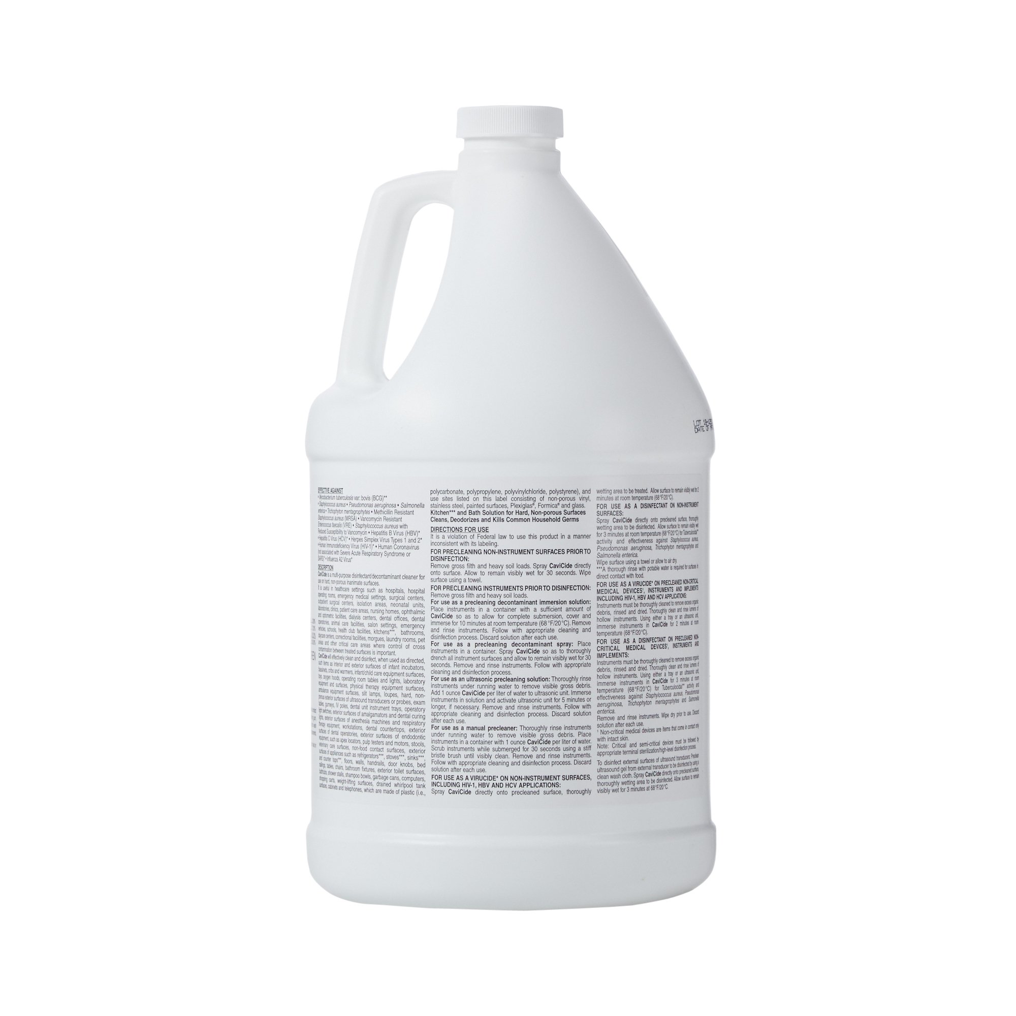 CaviCide Surface Disinfectant Cleaner, Alcohol Based, 1-gallon Jug - Image 3