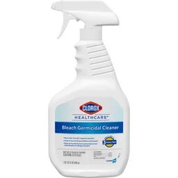 Clorox Healthcare® Bleach Germicidal Cleaner, Spray Bottle, 32 oz.